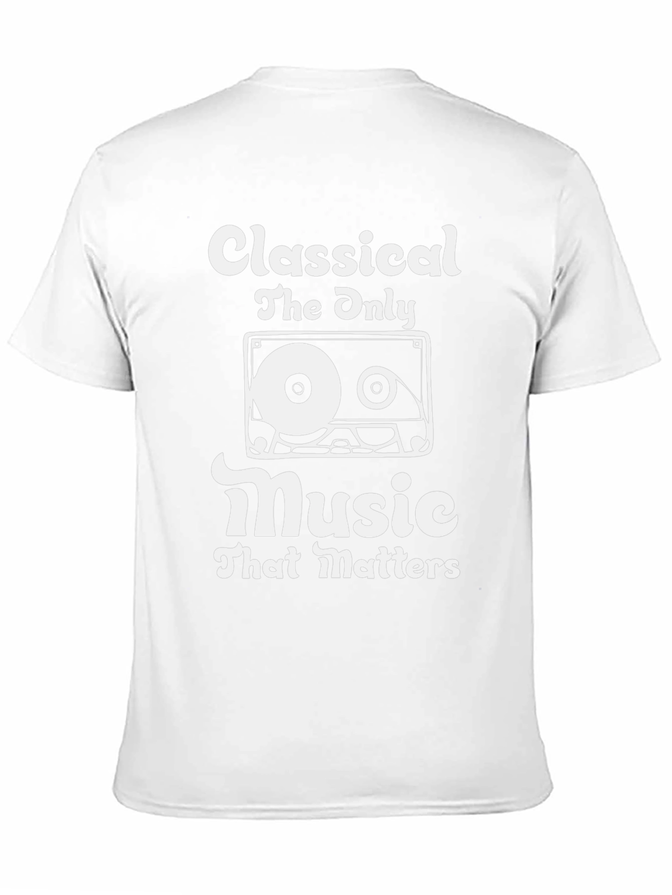 Classical Music T-Shirt - Retro Cassette Graphic Tee