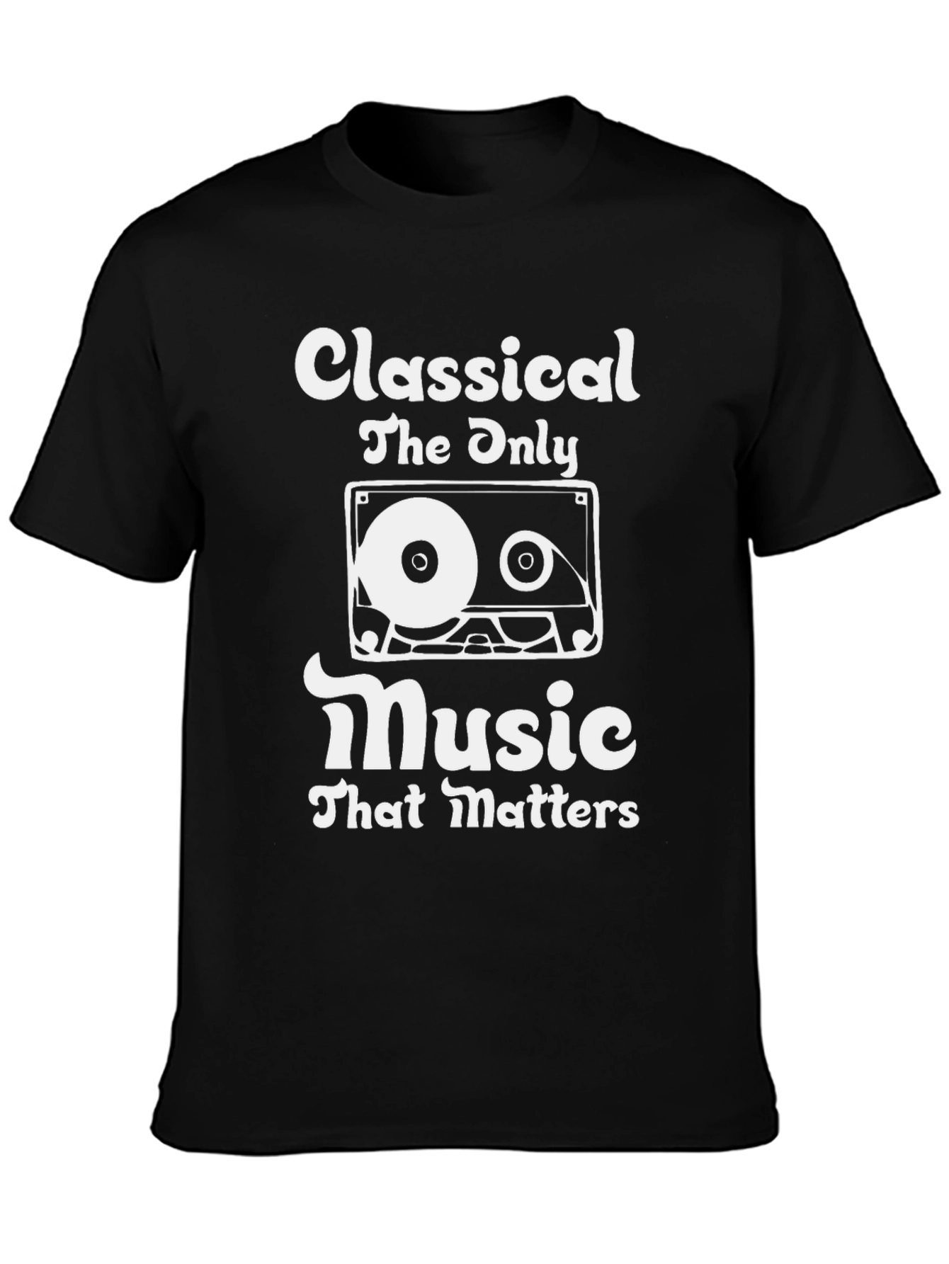 Classical Music T-Shirt - Retro Cassette Graphic Tee