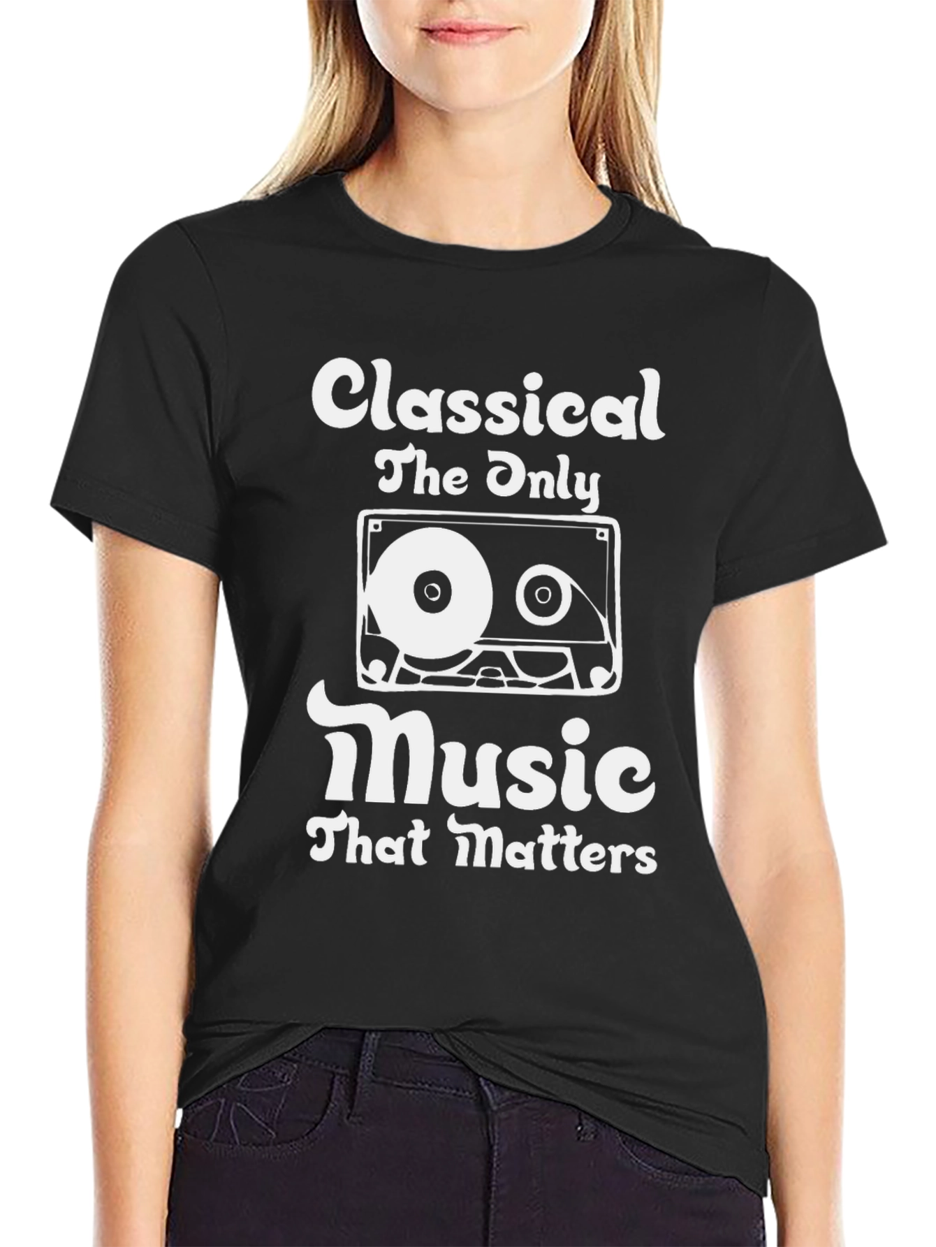 Classical Music T-Shirt - Retro Cassette Graphic Tee