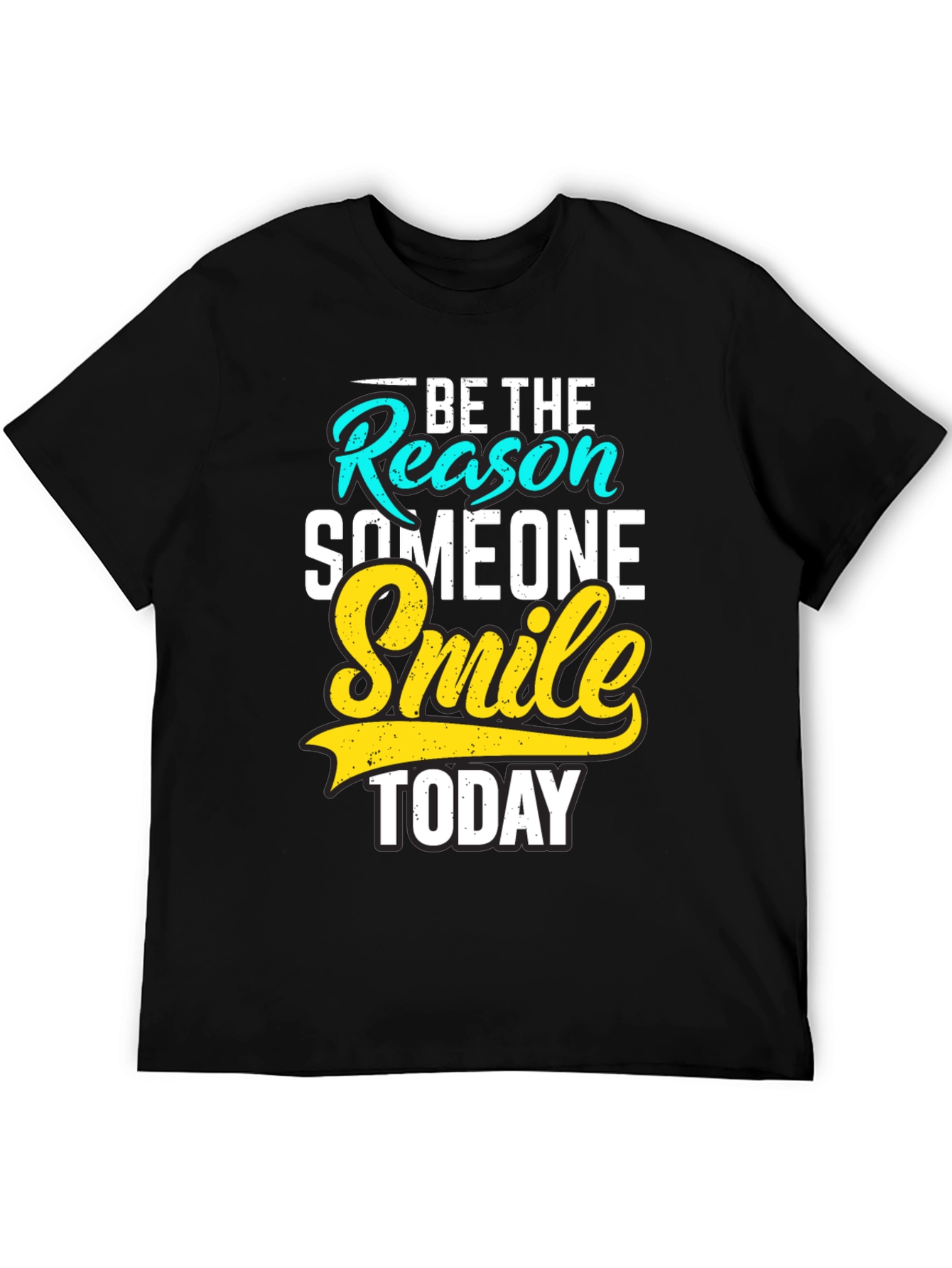 Be the Reason Smile Today Black Graphic Tee