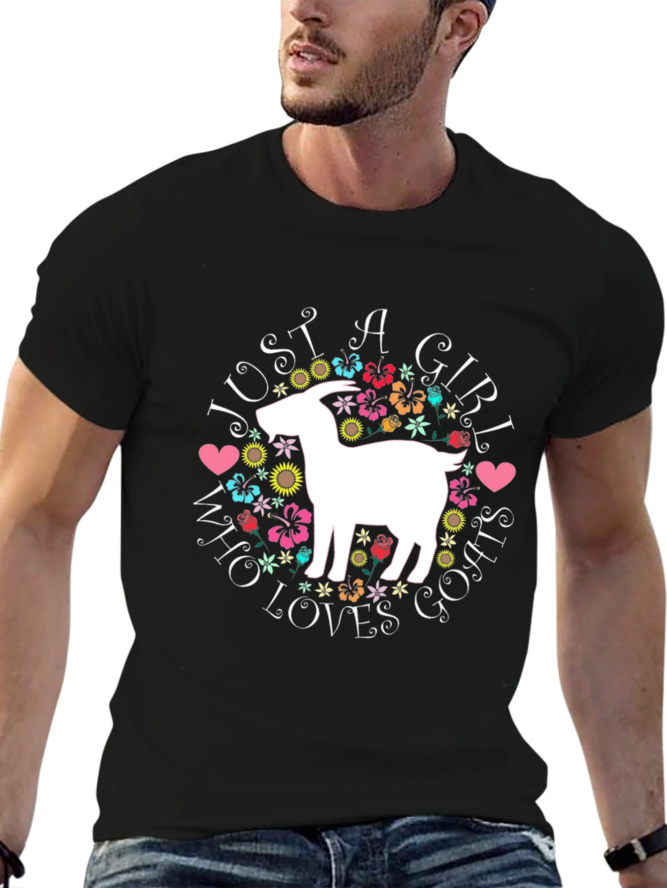 Just A Girl Who Loves Goats T-Shirt