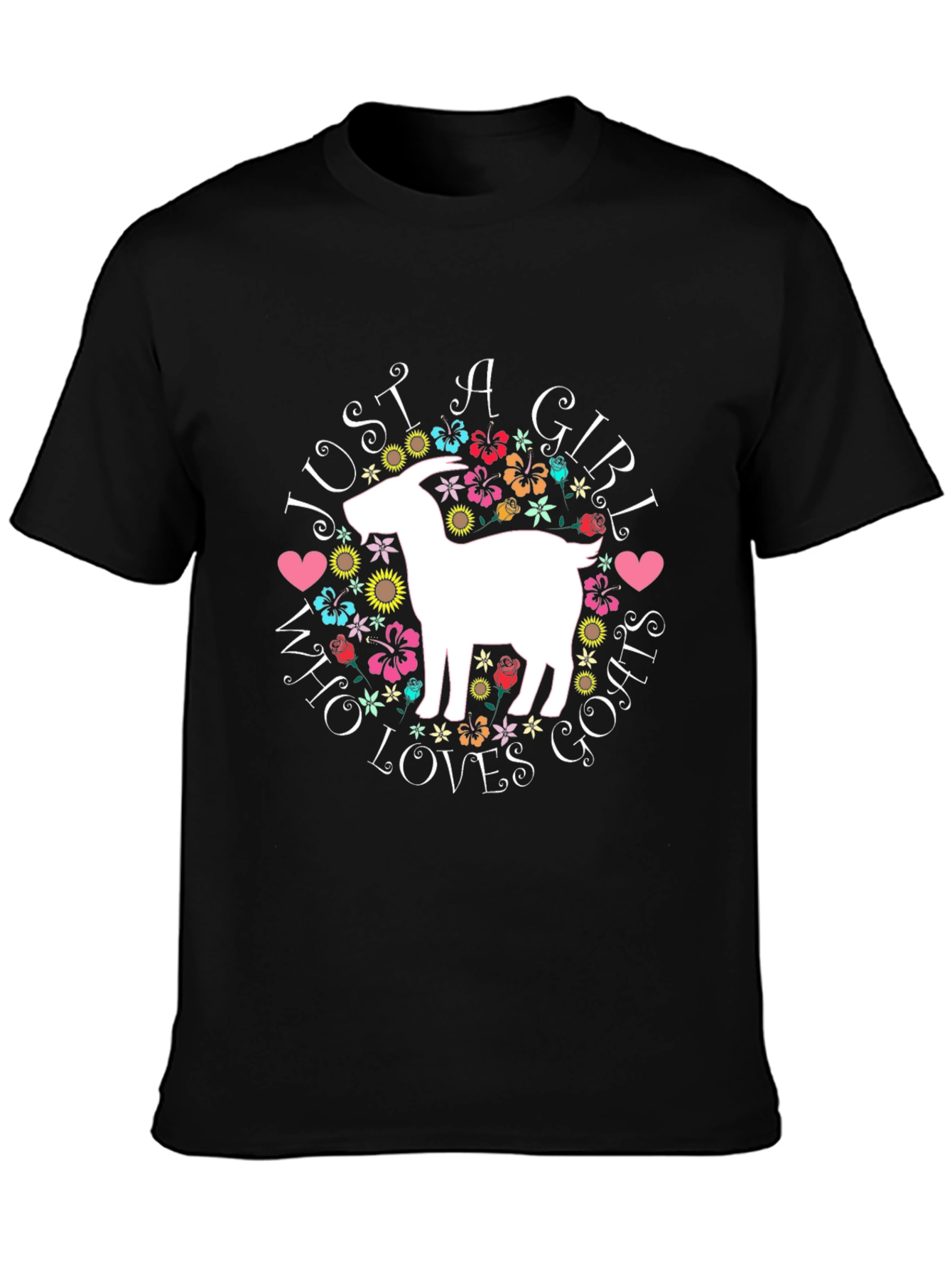 Just A Girl Who Loves Goats T-Shirt