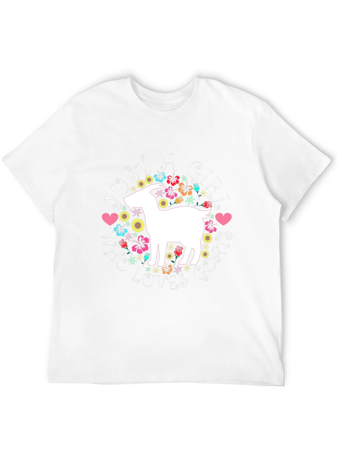 Just A Girl Who Loves Goats T-Shirt