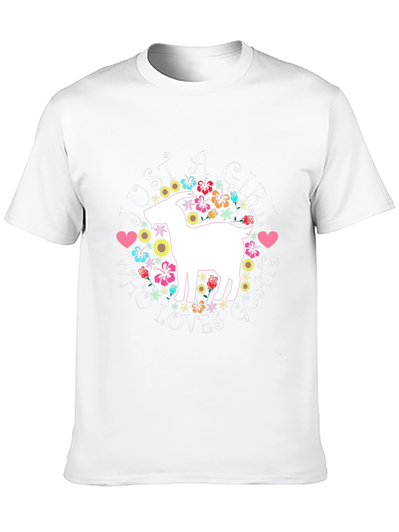 Just A Girl Who Loves Goats T-Shirt