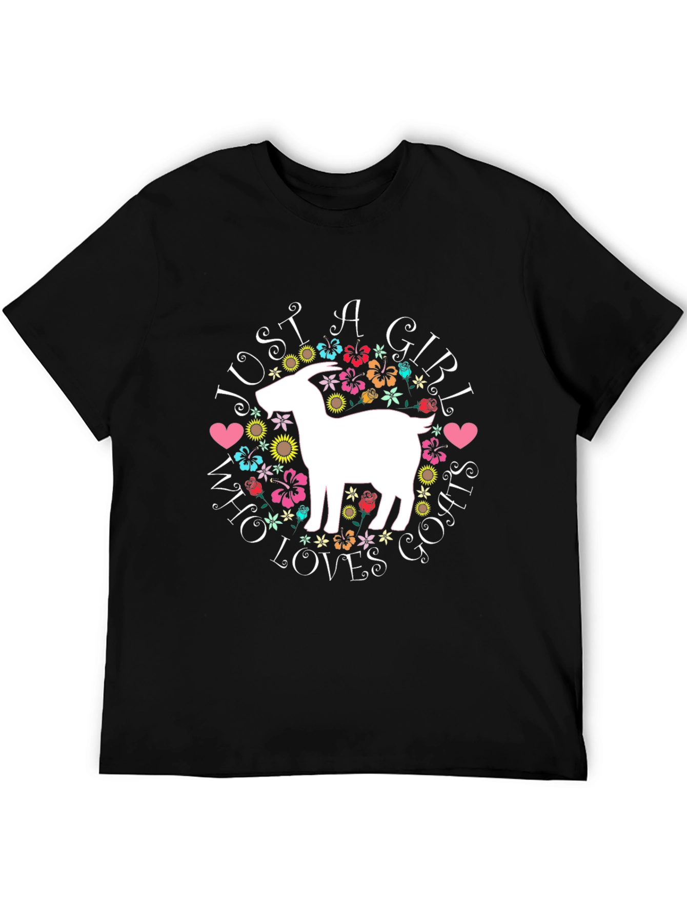 Just A Girl Who Loves Goats T-Shirt