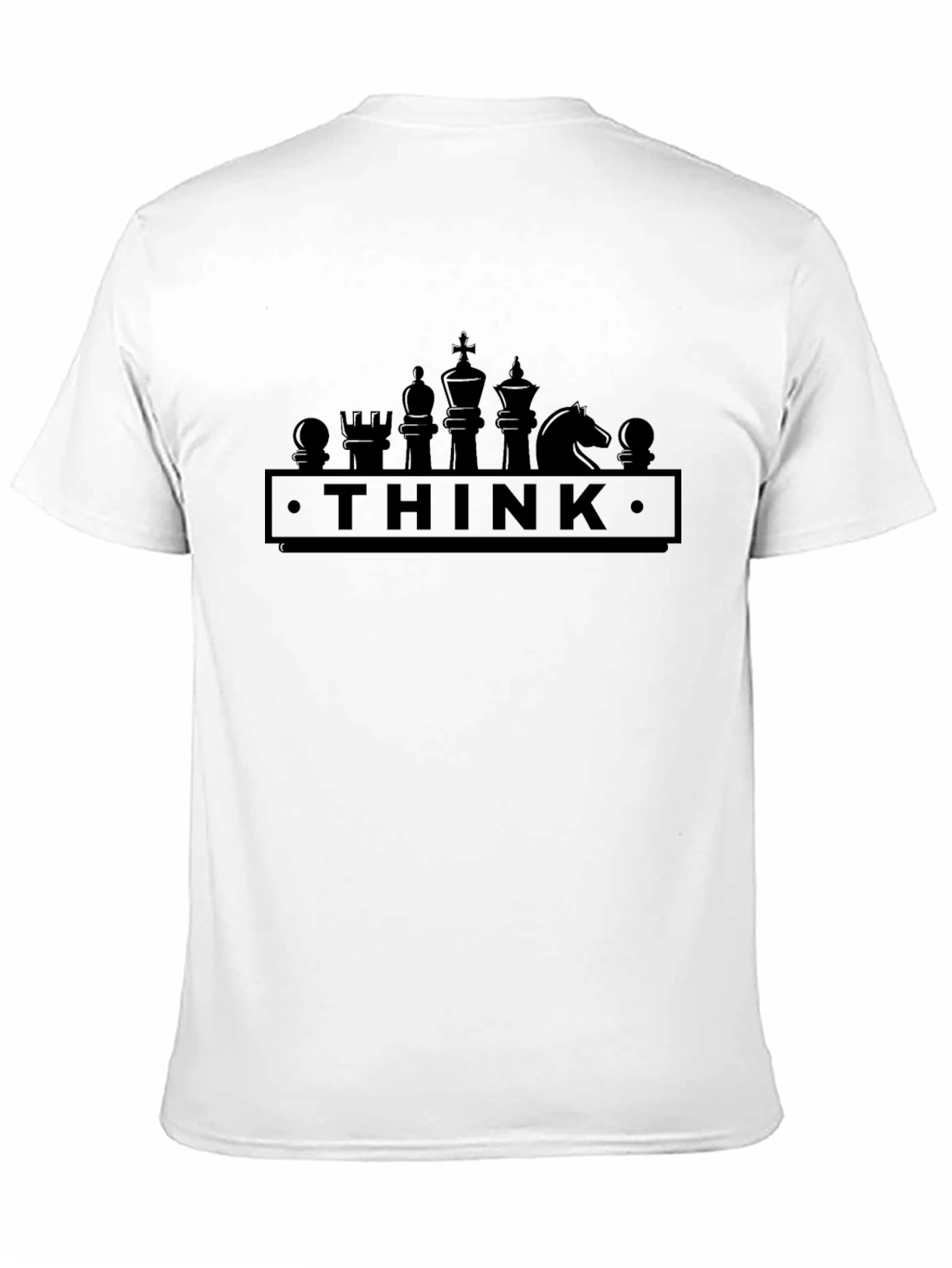 Think Chess Graphic Tee - Strategic Style