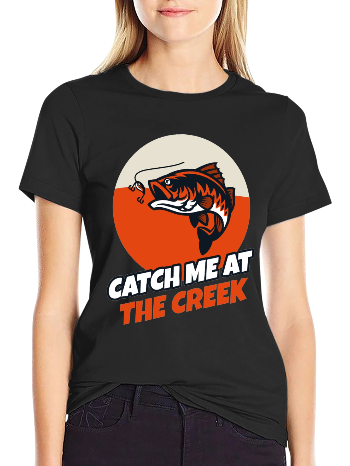 Catch Me at the Creek Fishing T-Shirt