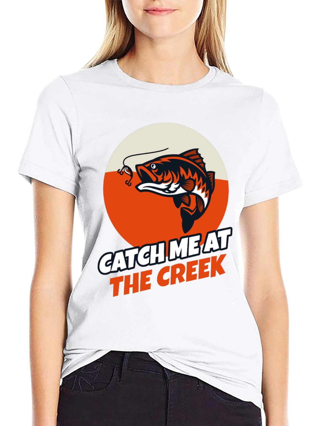 Catch Me at the Creek Fishing T-Shirt