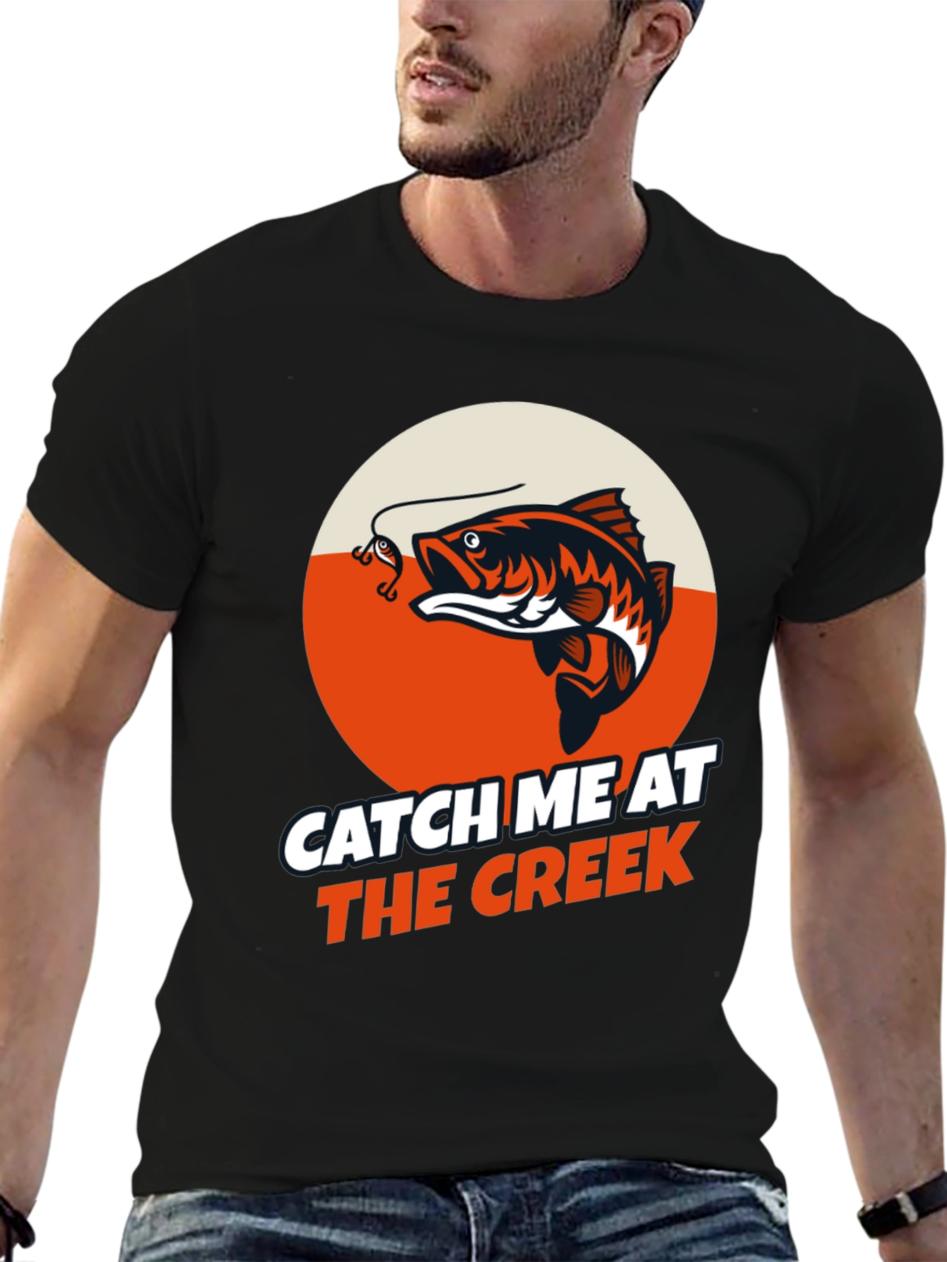 Catch Me at the Creek Fishing T-Shirt