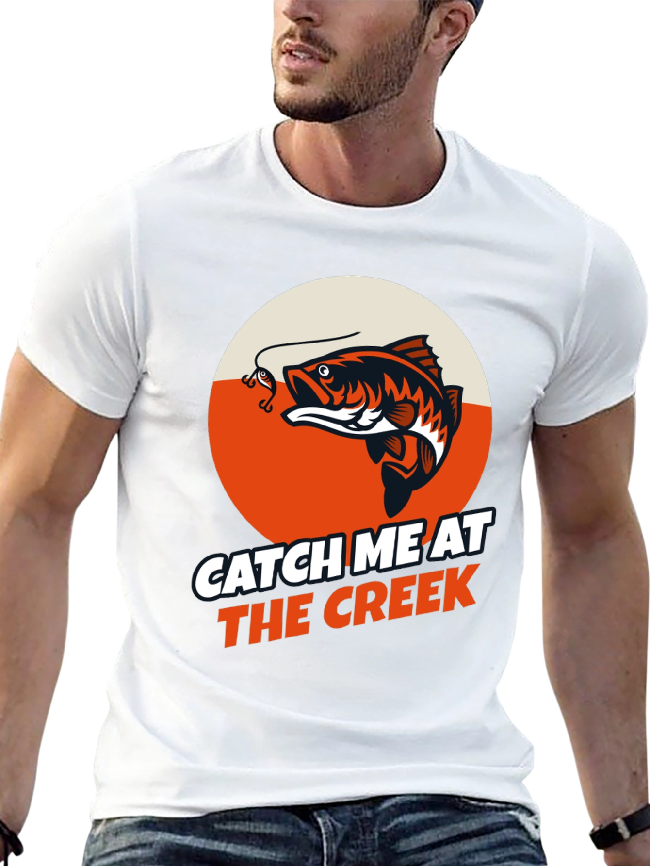 Catch Me at the Creek Fishing T-Shirt