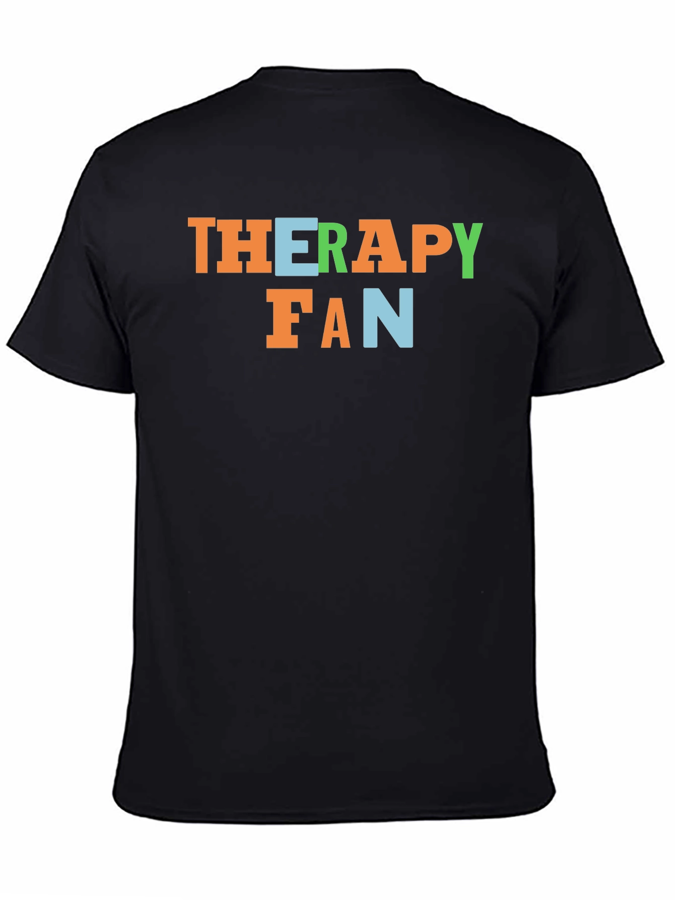 Therapy Fan Graphic Tee - Soft Cotton Blend