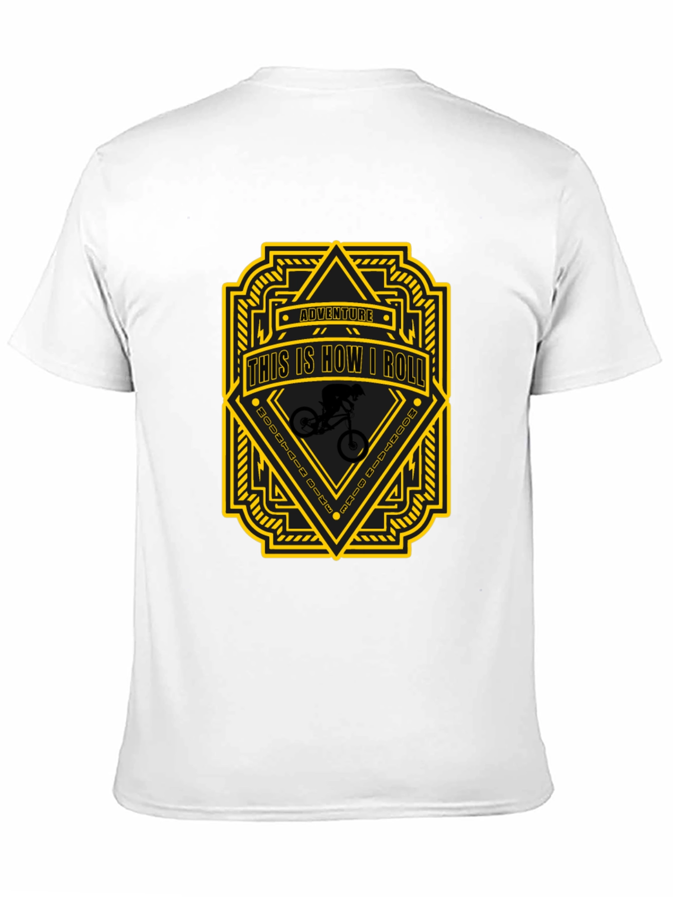 Adventure This is How I Roll Black T-Shirt