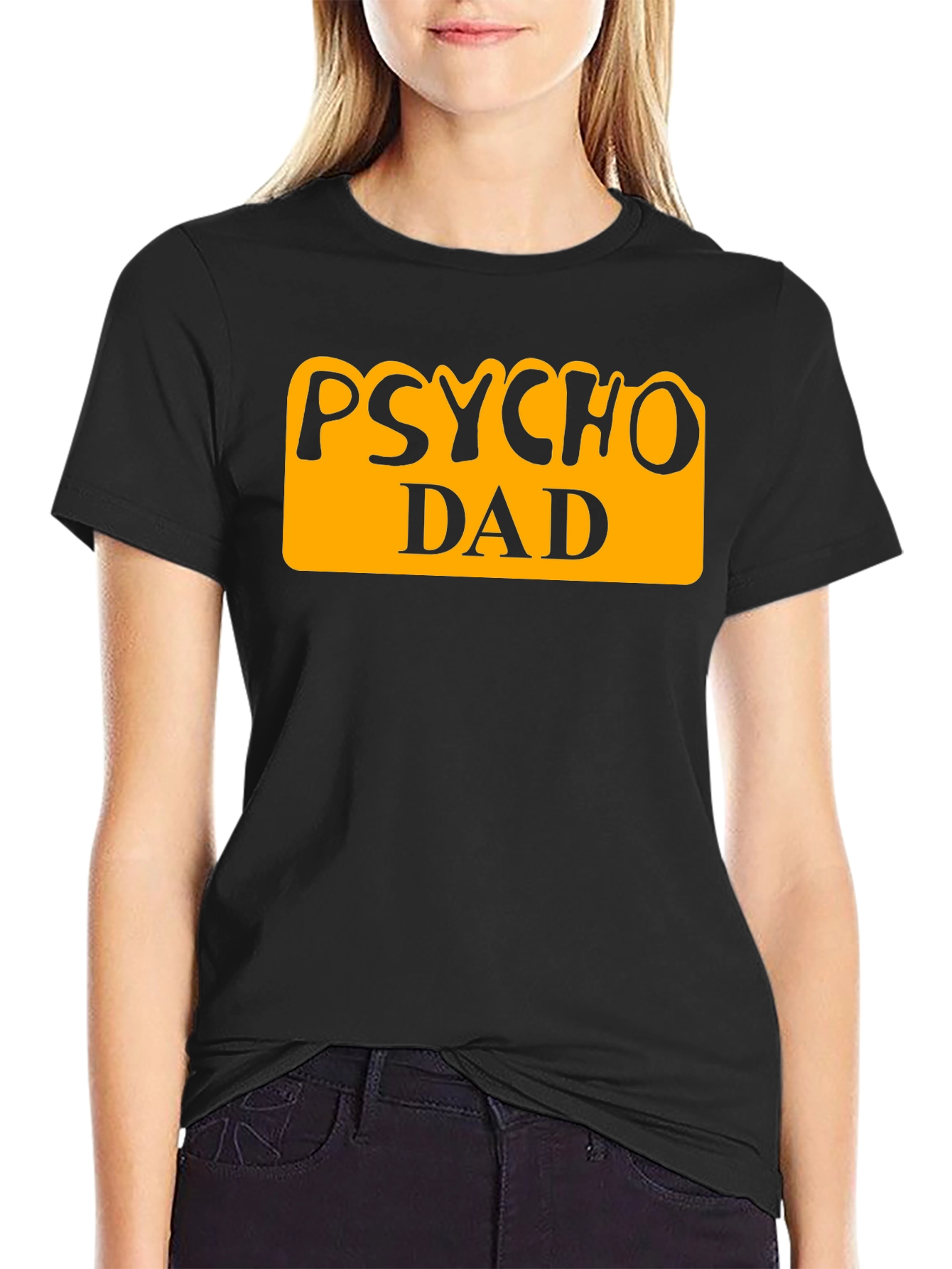 Psycho Dad Graphic Tee - Funny Fathers Day Shirt