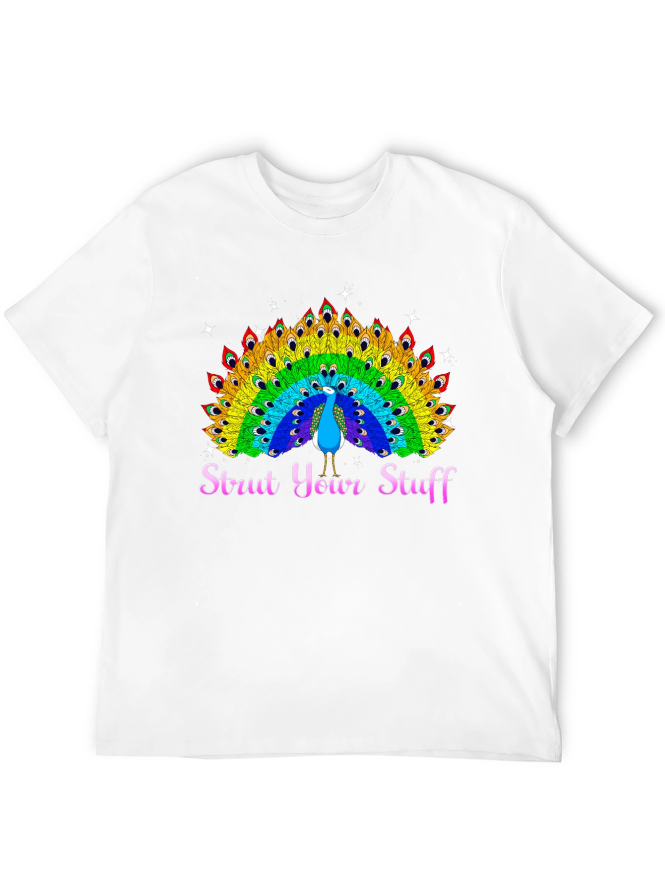 Strut Your Stuff Peacock Graphic Tee