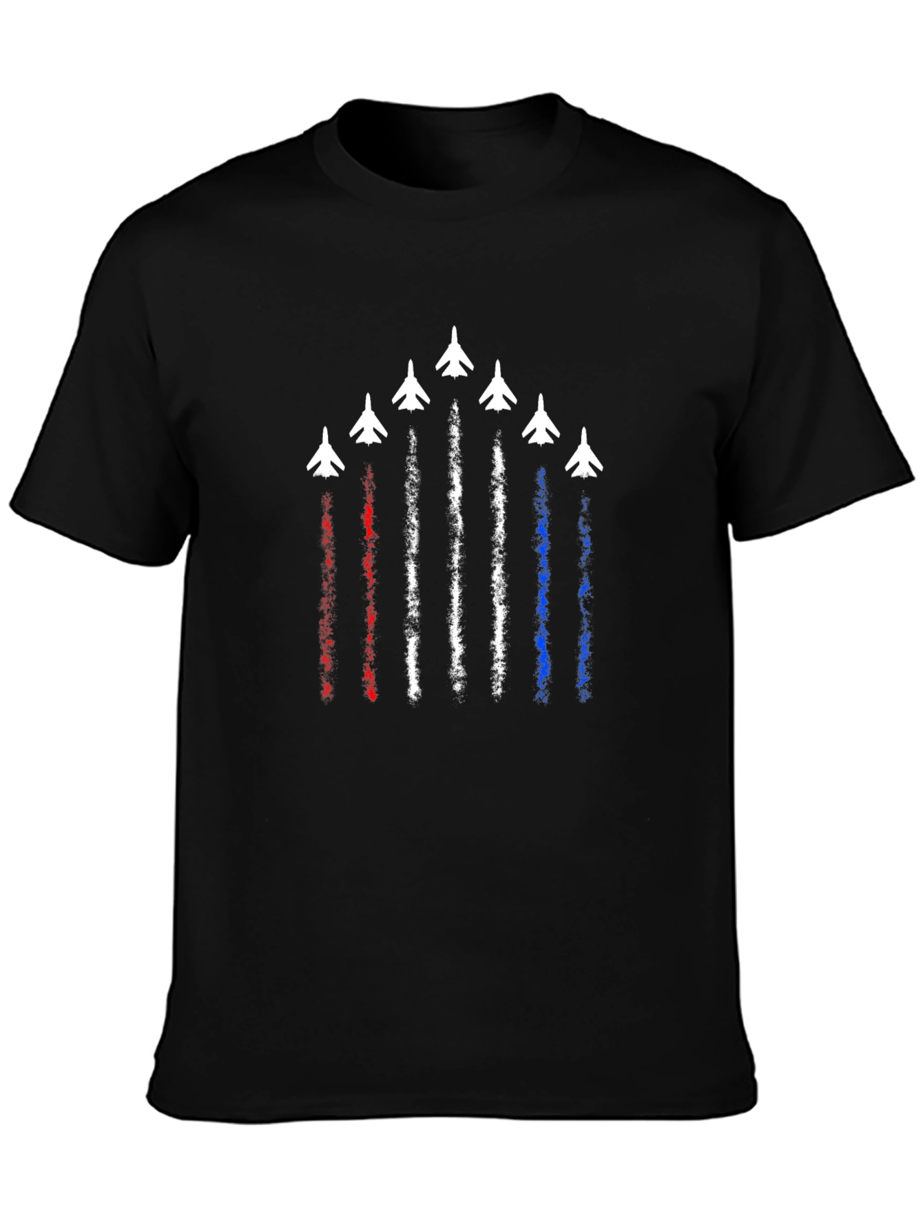 Patriotic Jet Formation Graphic Tee