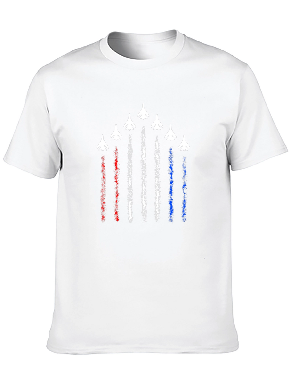 Patriotic Jet Formation Graphic Tee