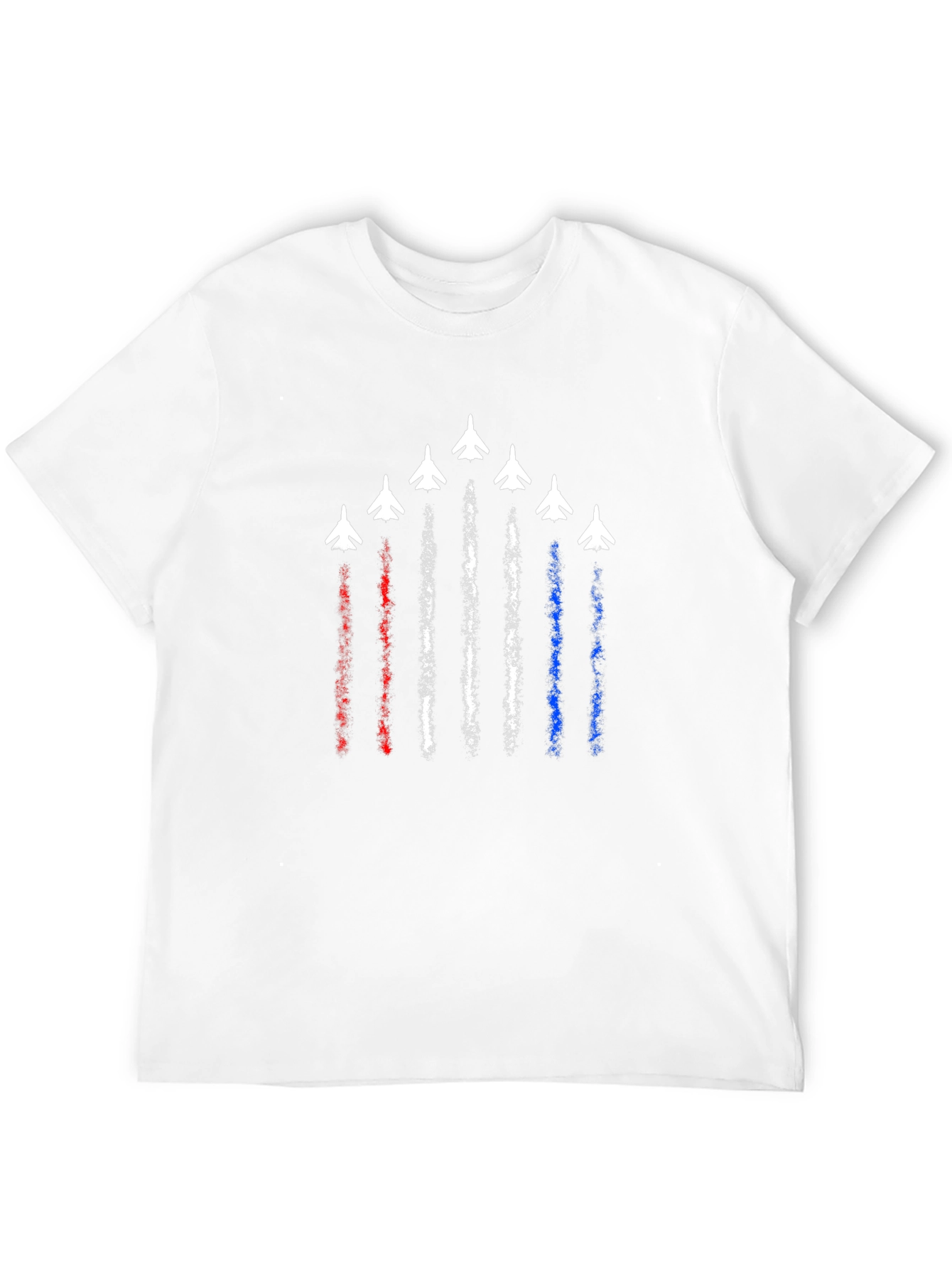 Patriotic Jet Formation Graphic Tee