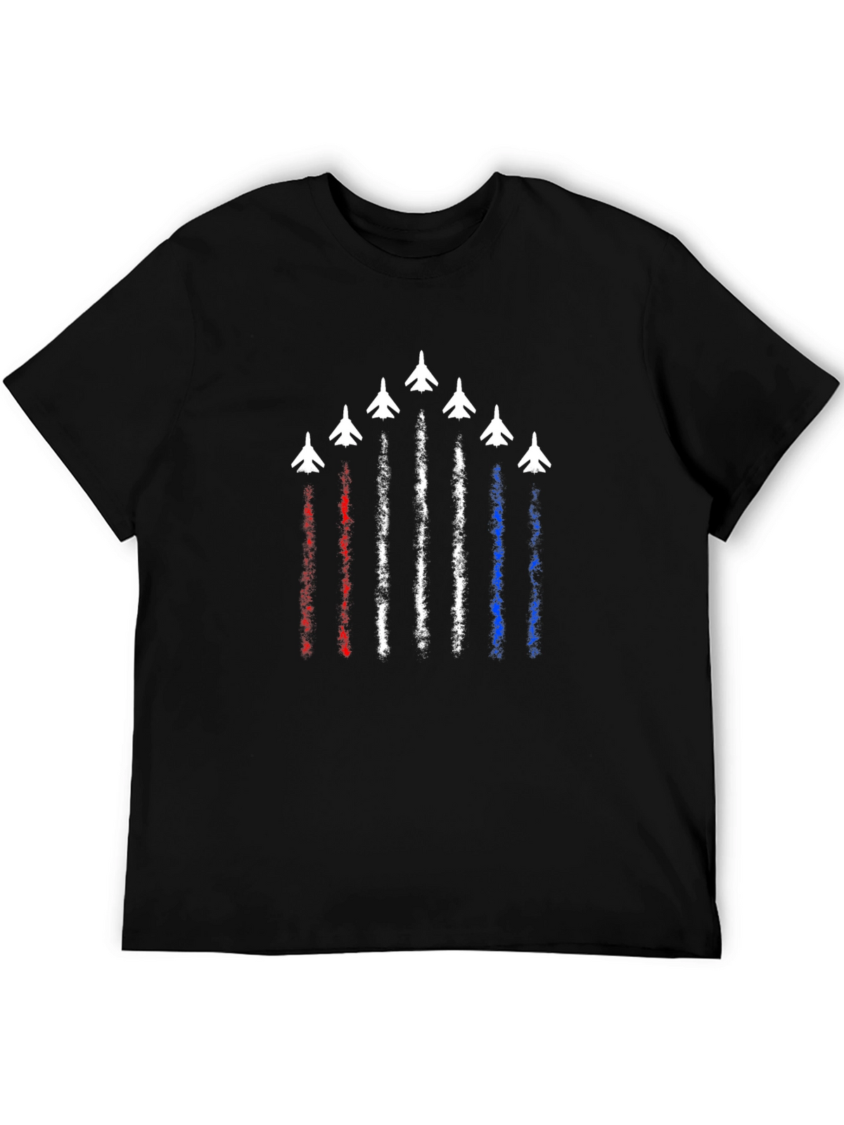 Patriotic Jet Formation Graphic Tee