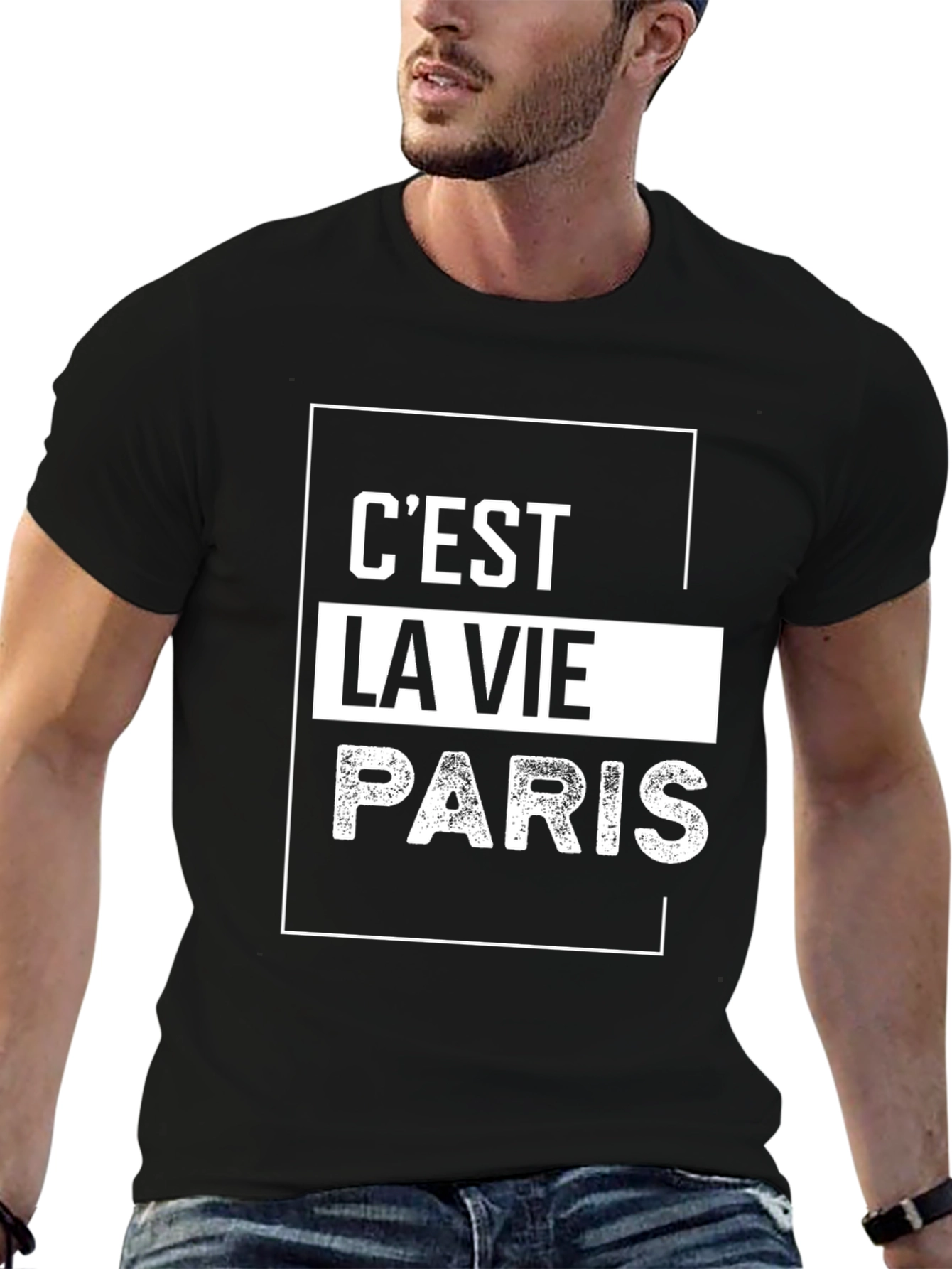 Cest La Vie Paris Graphic Tee