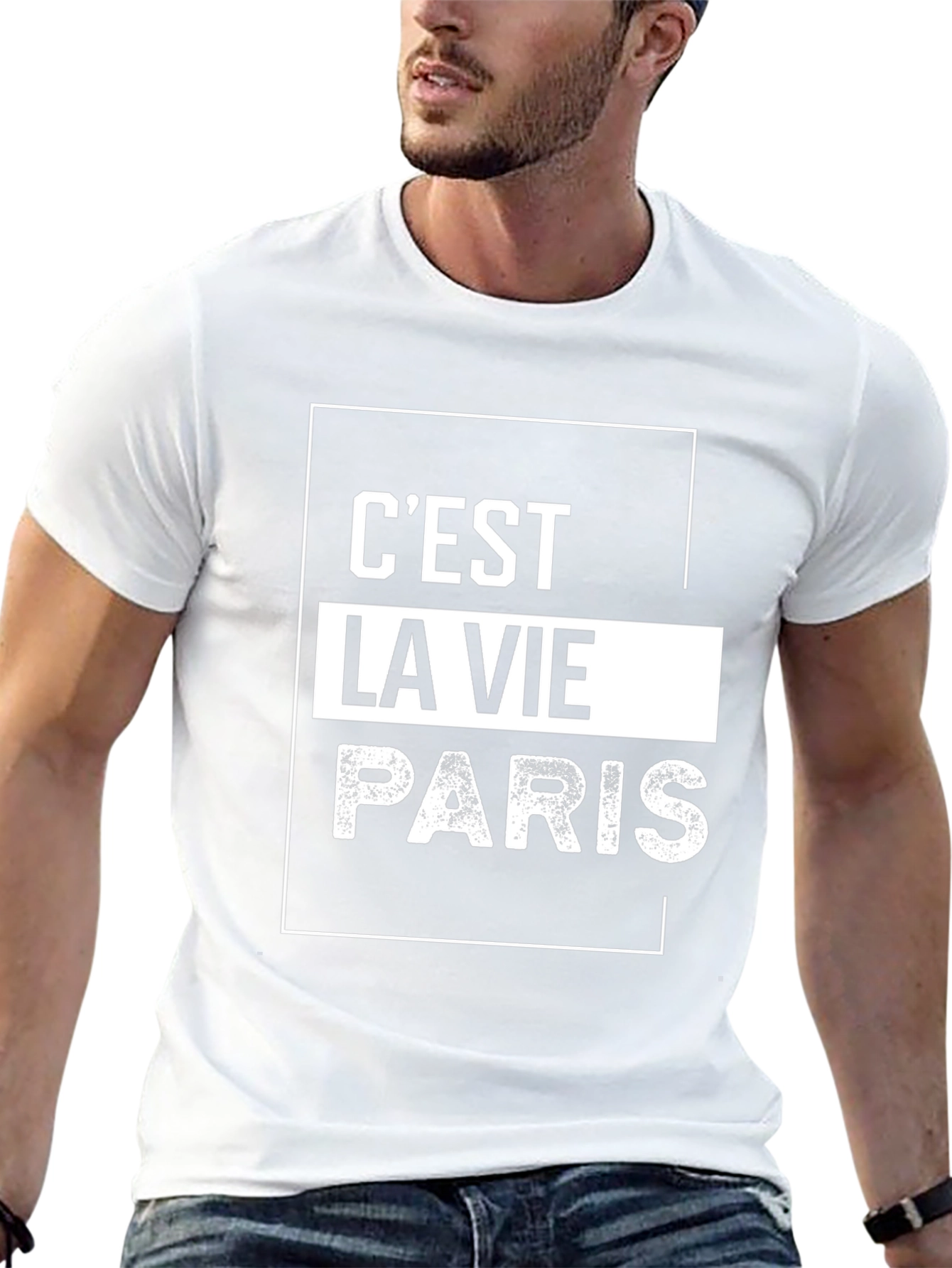 Cest La Vie Paris Graphic Tee