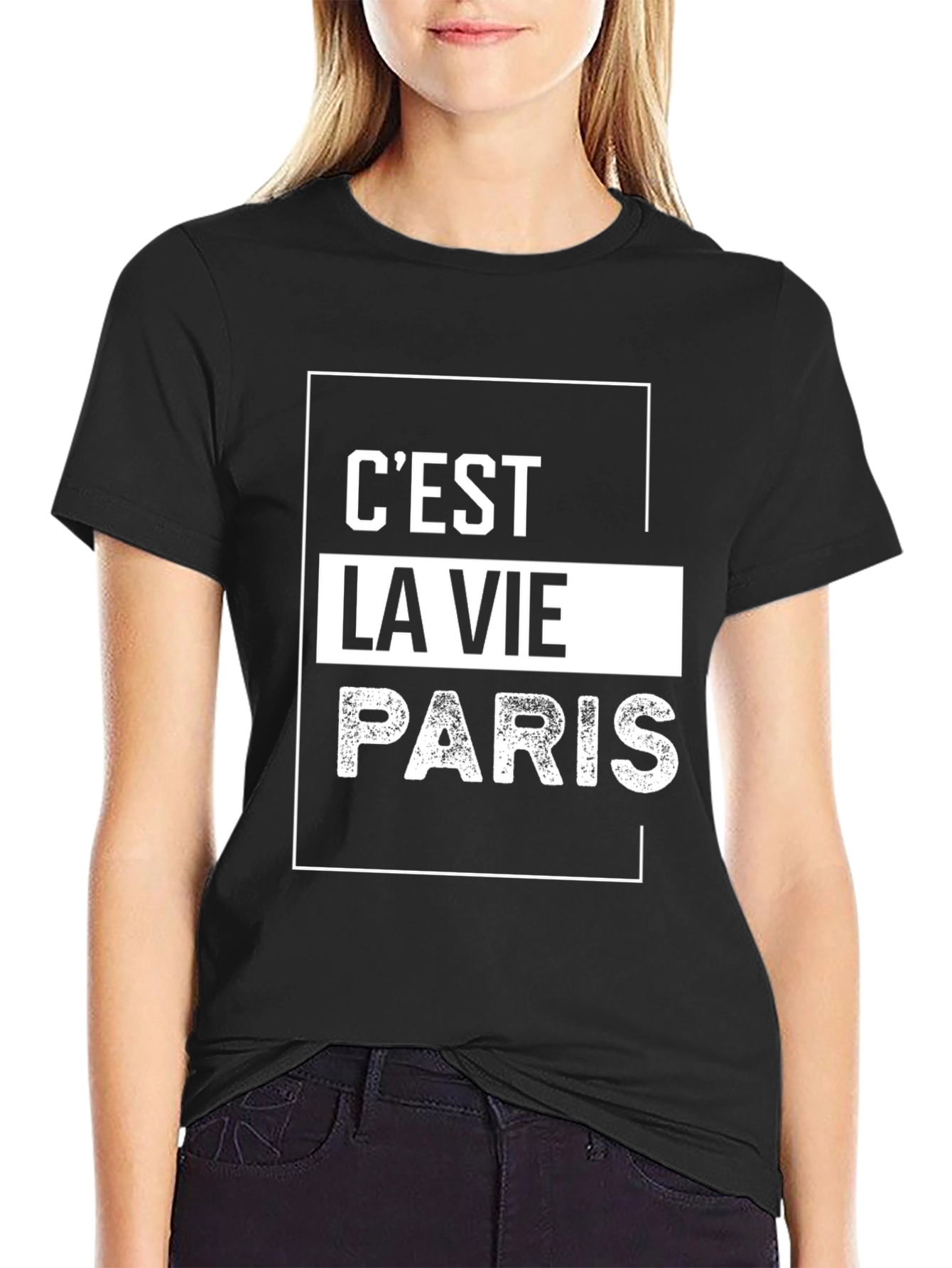 Cest La Vie Paris Graphic Tee