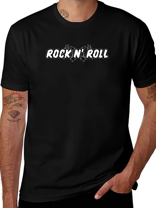 Rock N Roll Graphic Tee - Classic Style