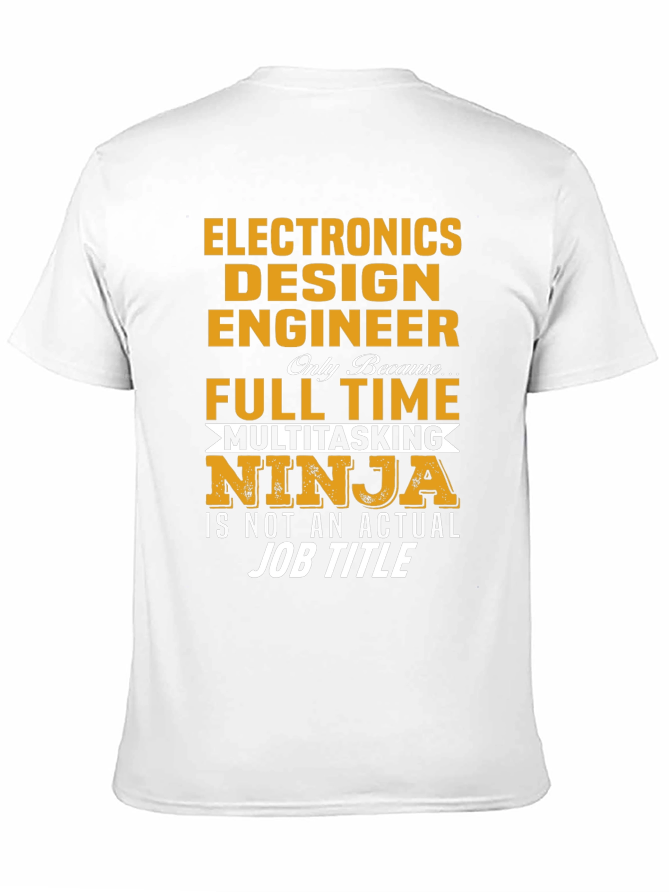 Electronics Design Engineer Multitasking Ninja T-Shirt