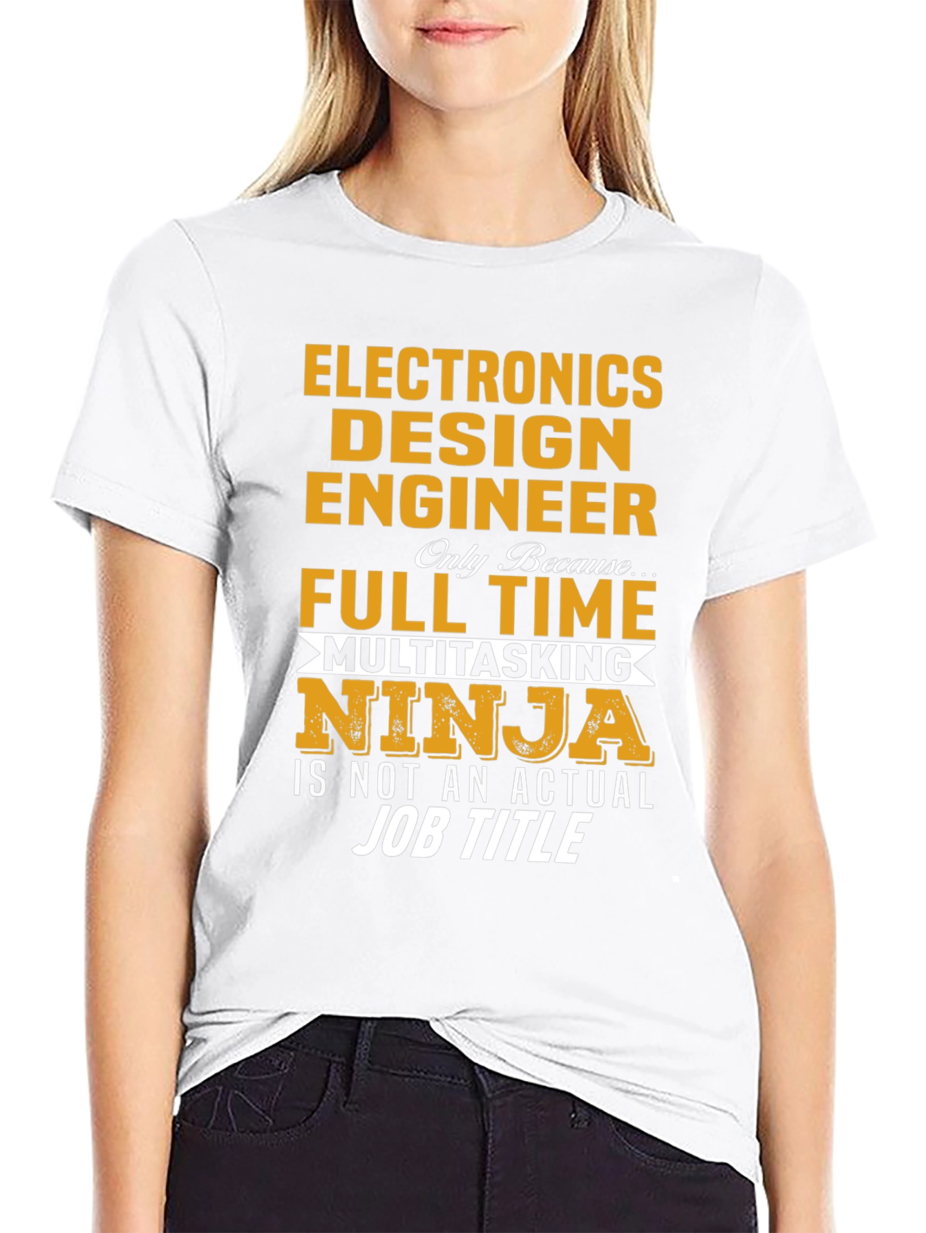 Electronics Design Engineer Multitasking Ninja T-Shirt