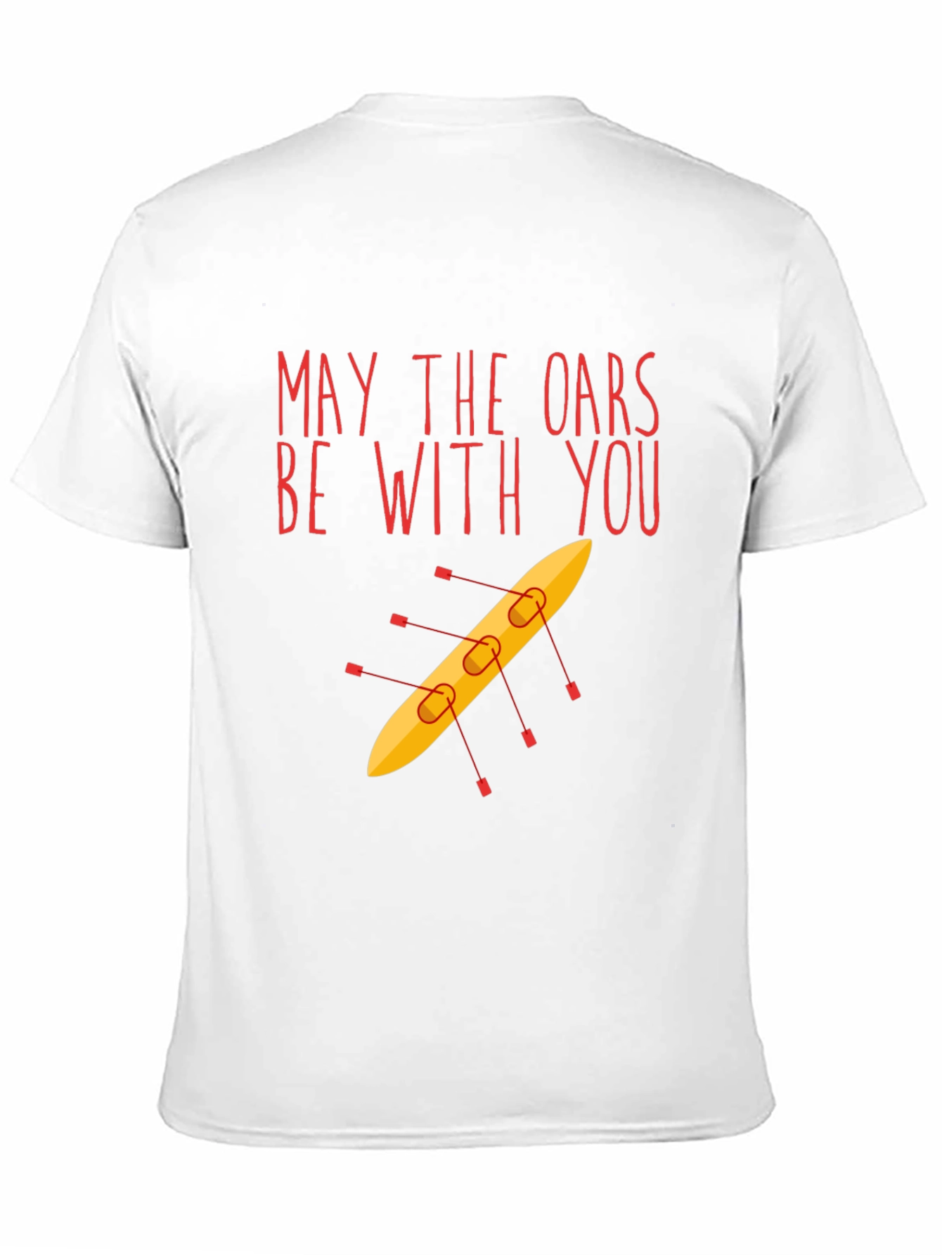 May The Oars Be With You Funny Rowing T-Shirt