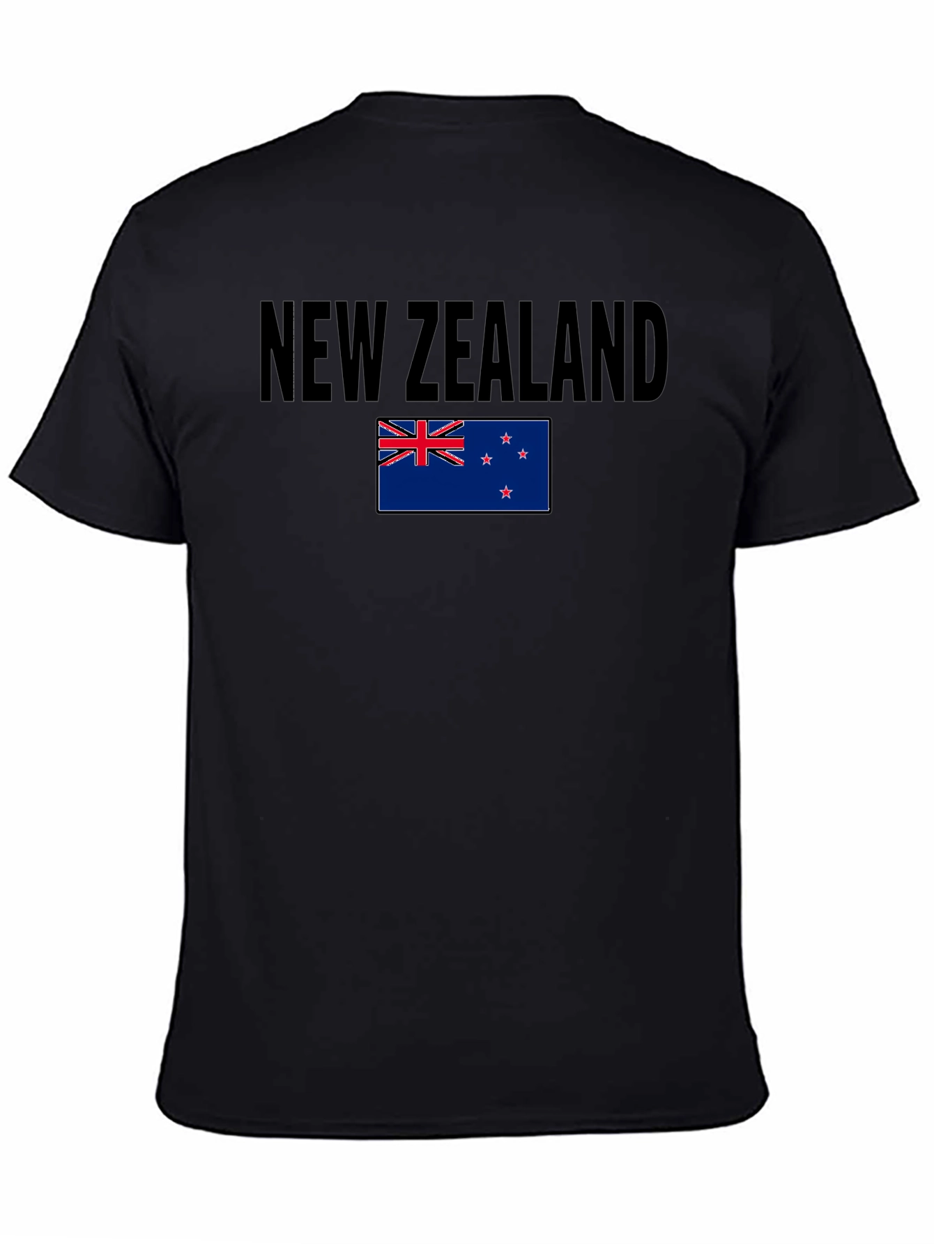 New Zealand Flag Graphic Tee - Casual Comfort