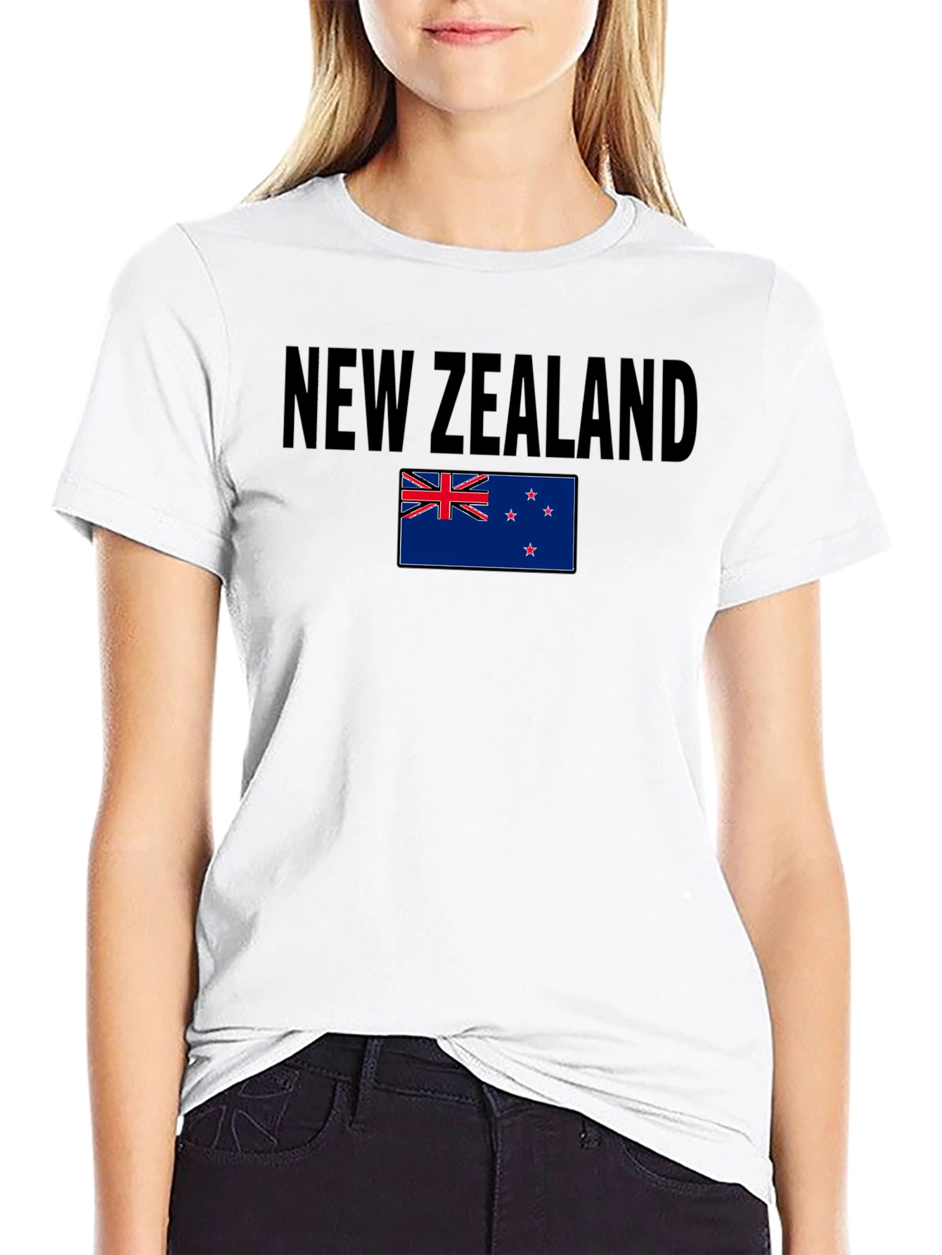 New Zealand Flag Graphic Tee - Casual Comfort