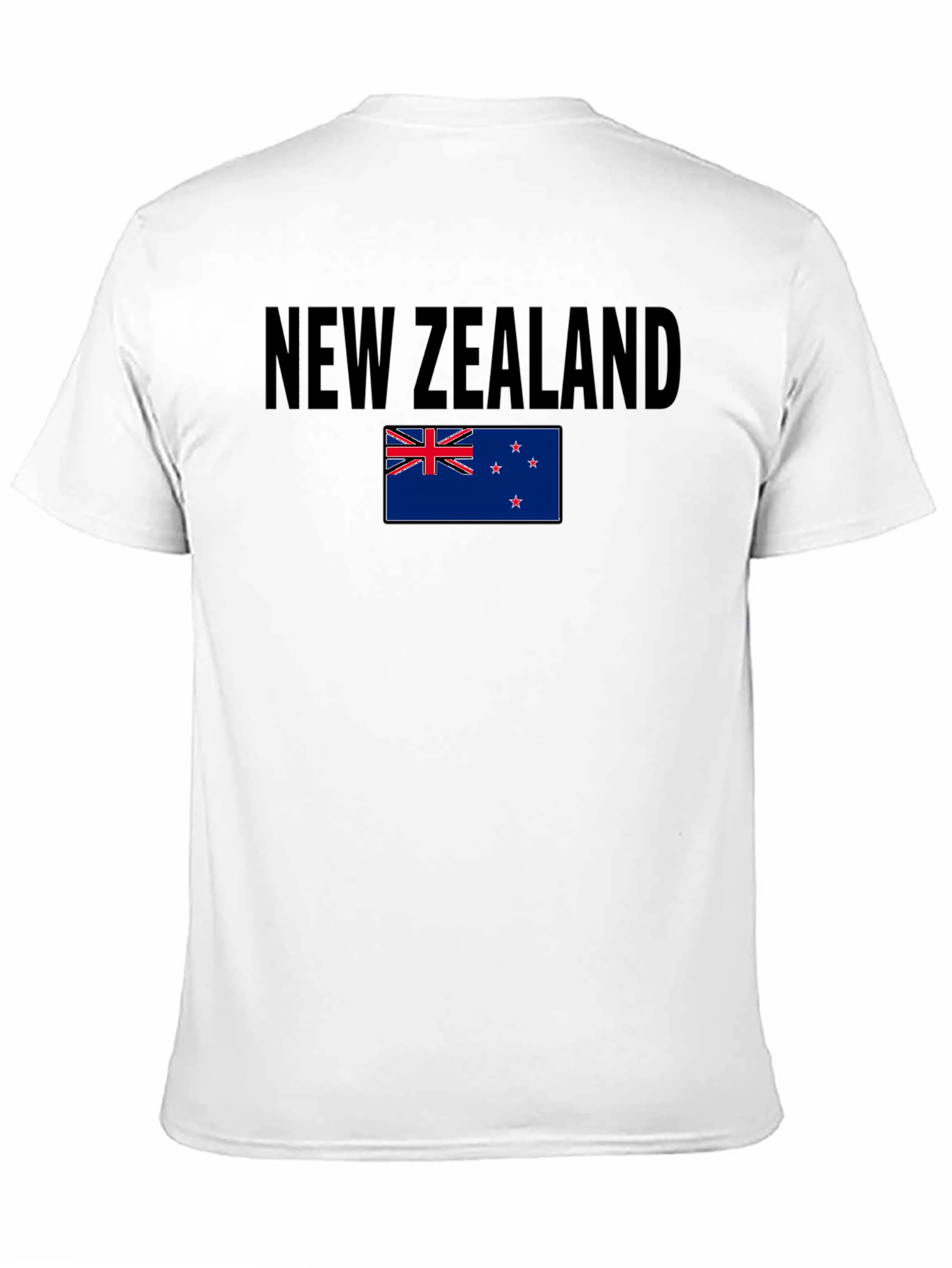 New Zealand Flag Graphic Tee - Casual Comfort