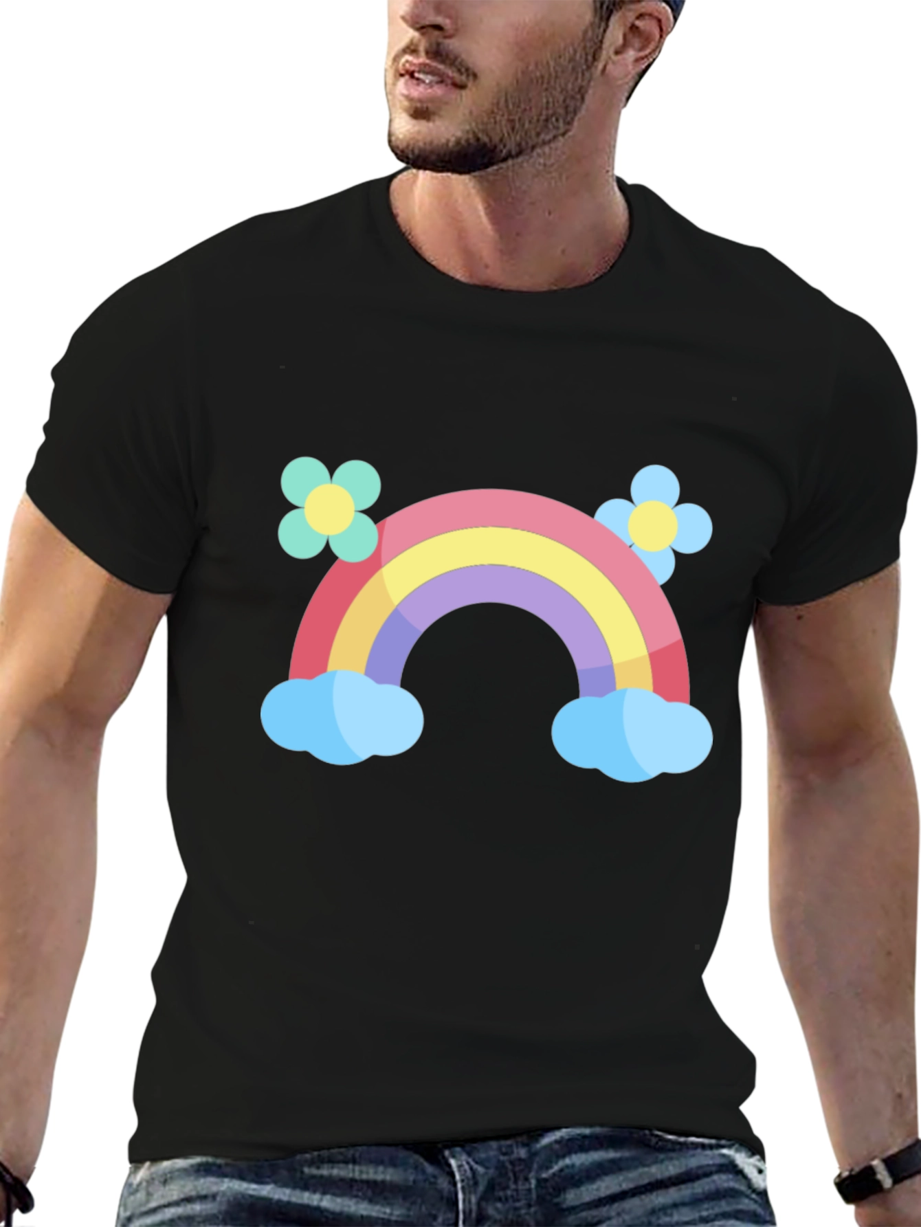 Rainbow Graphic Tee
