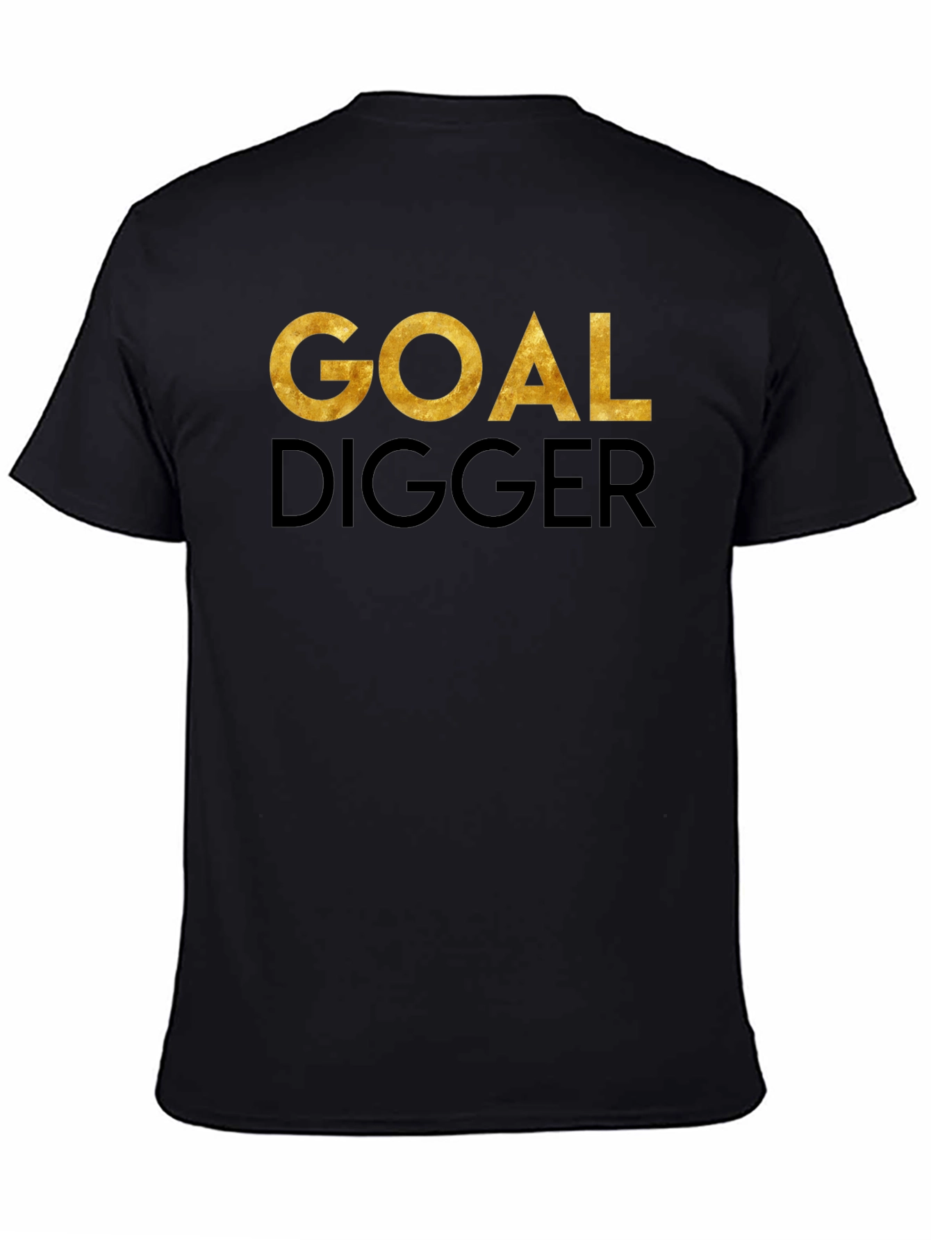 Goal Digger Graphic Tee - Stylish Crew Neck Shirt