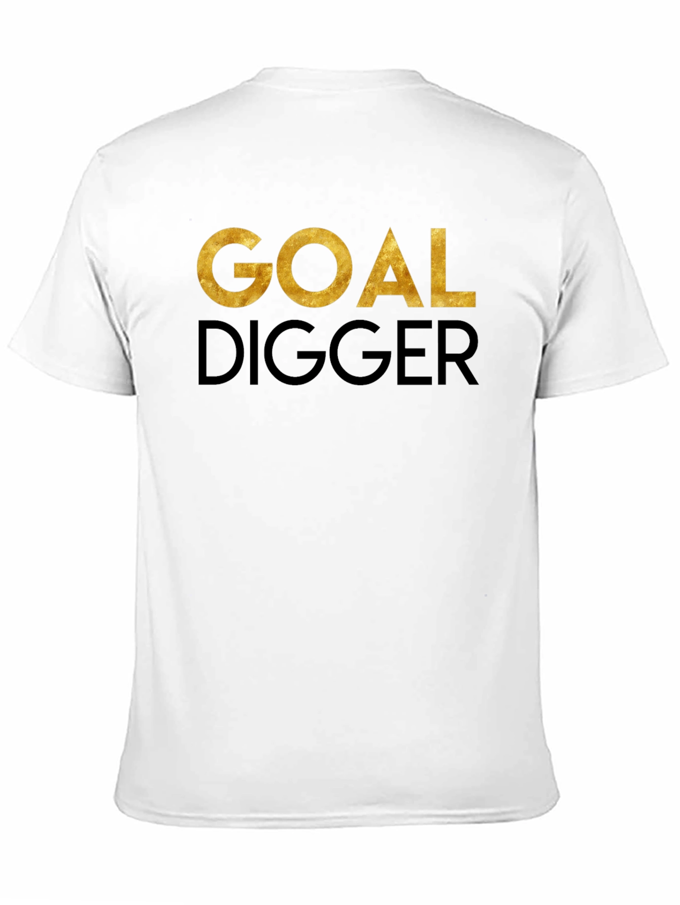 Goal Digger Graphic Tee - Stylish Crew Neck Shirt