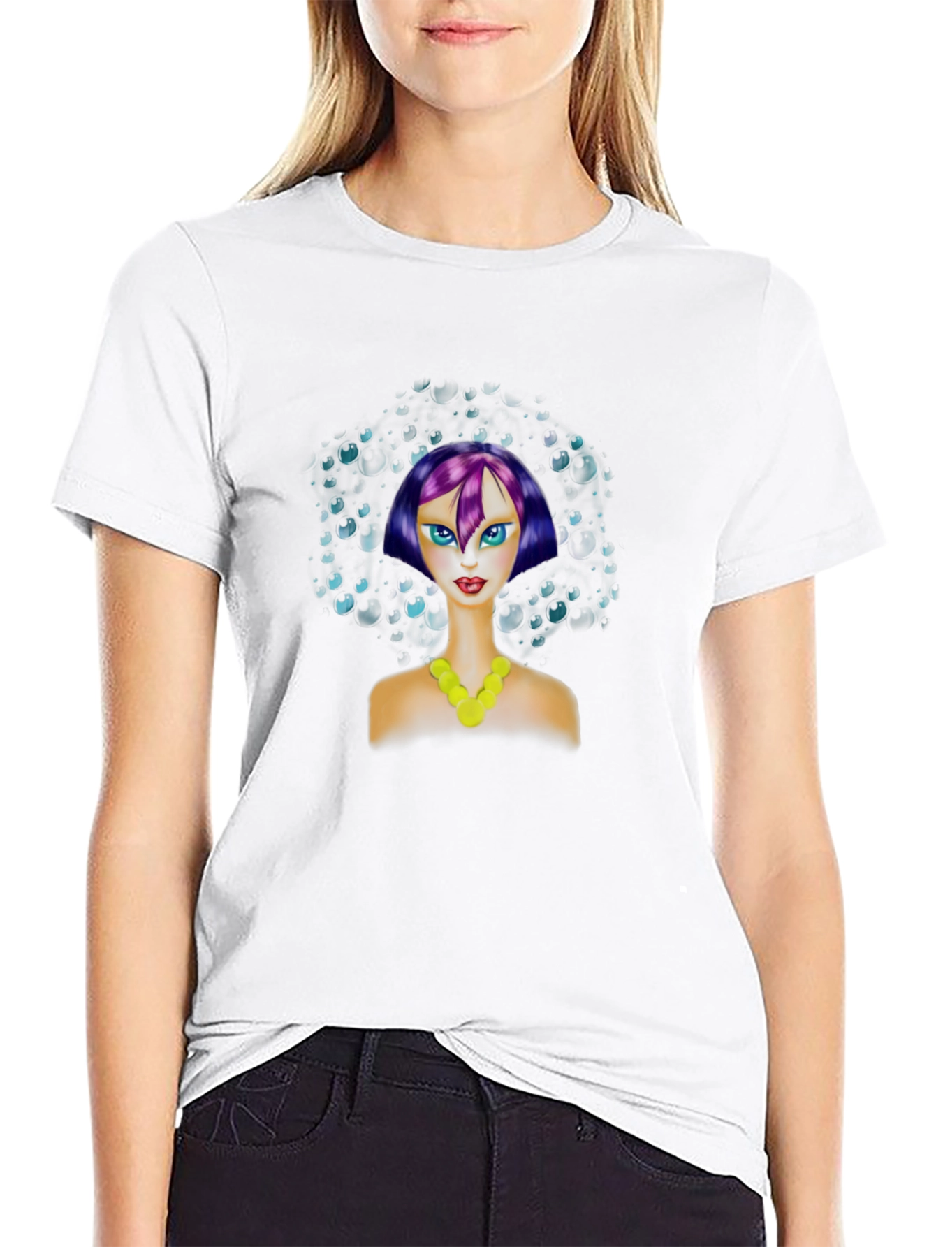 Unique Graphic Tee - Afro Pop Art