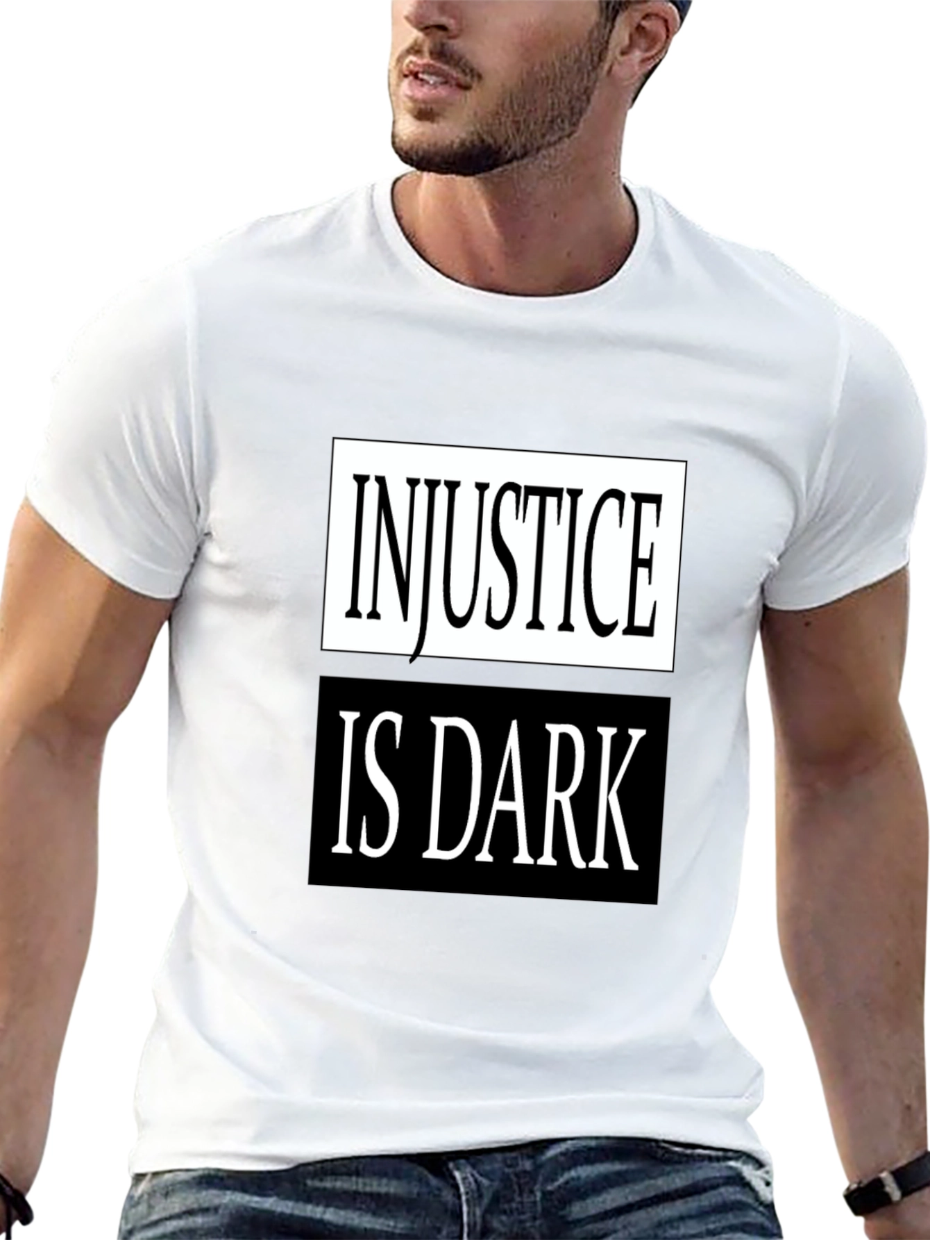 Injustice Is Dark Graphic T-Shirt
