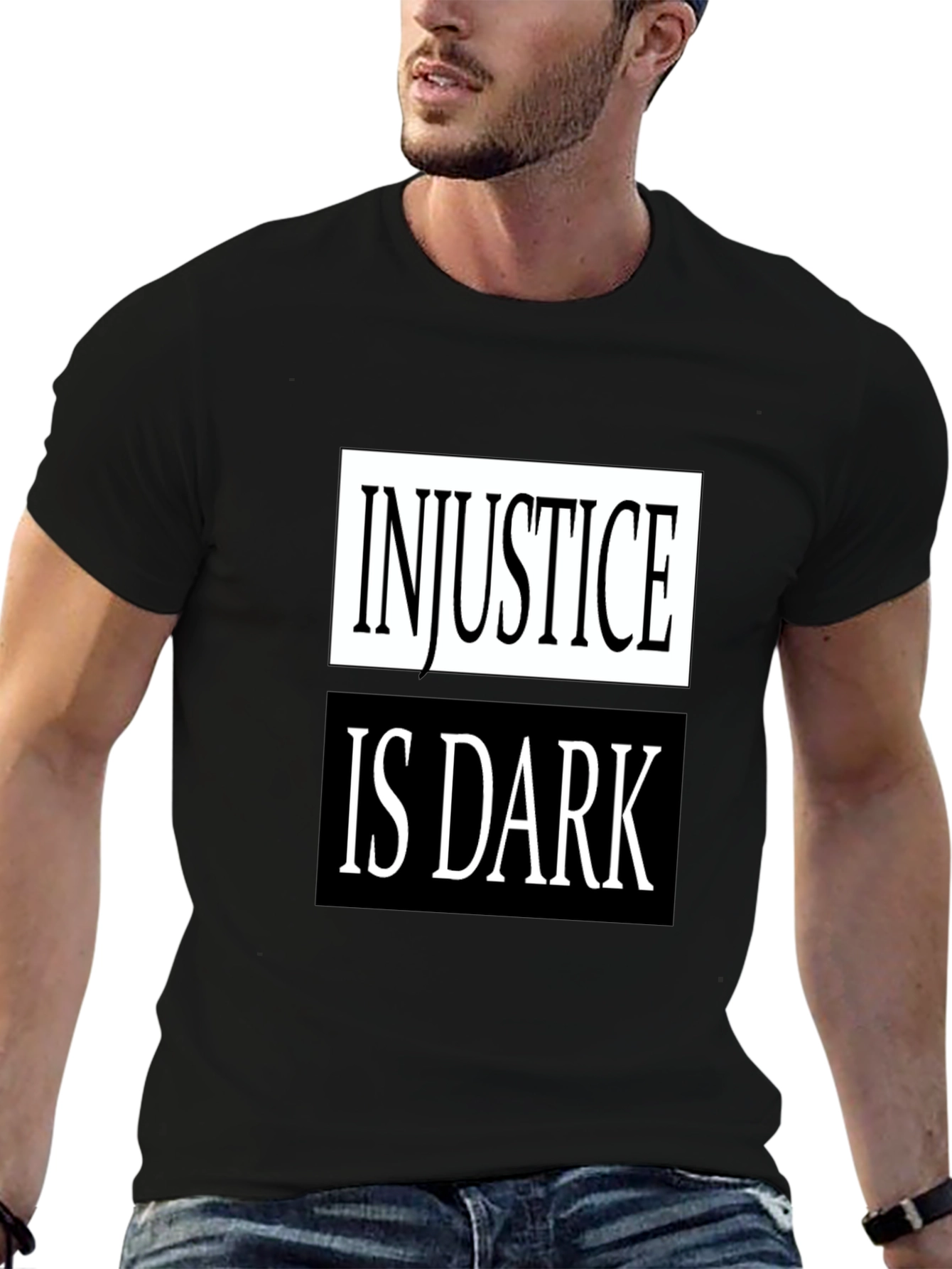 Injustice Is Dark Graphic T-Shirt