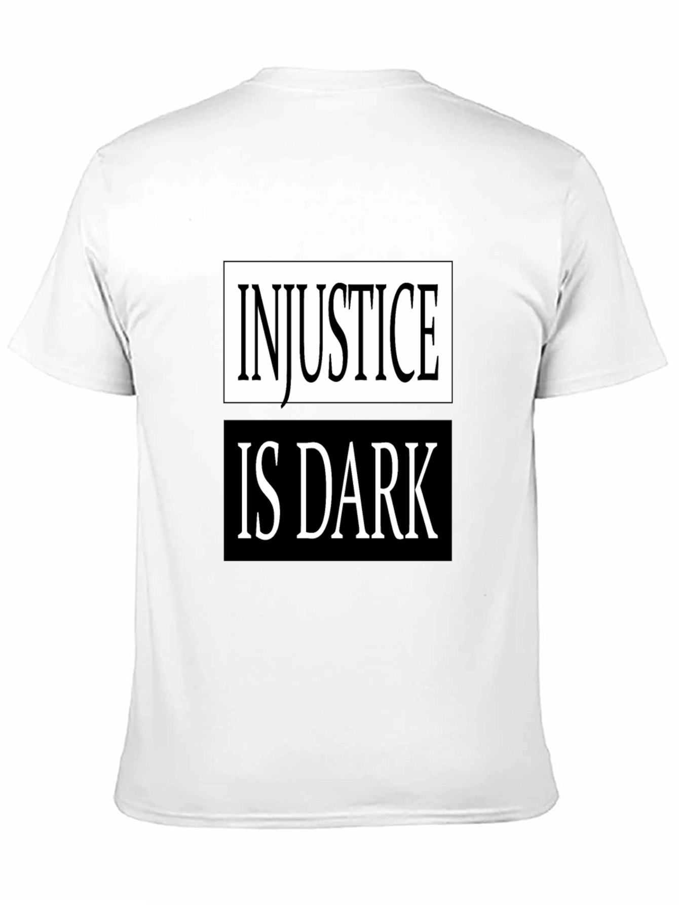 Injustice Is Dark Graphic T-Shirt