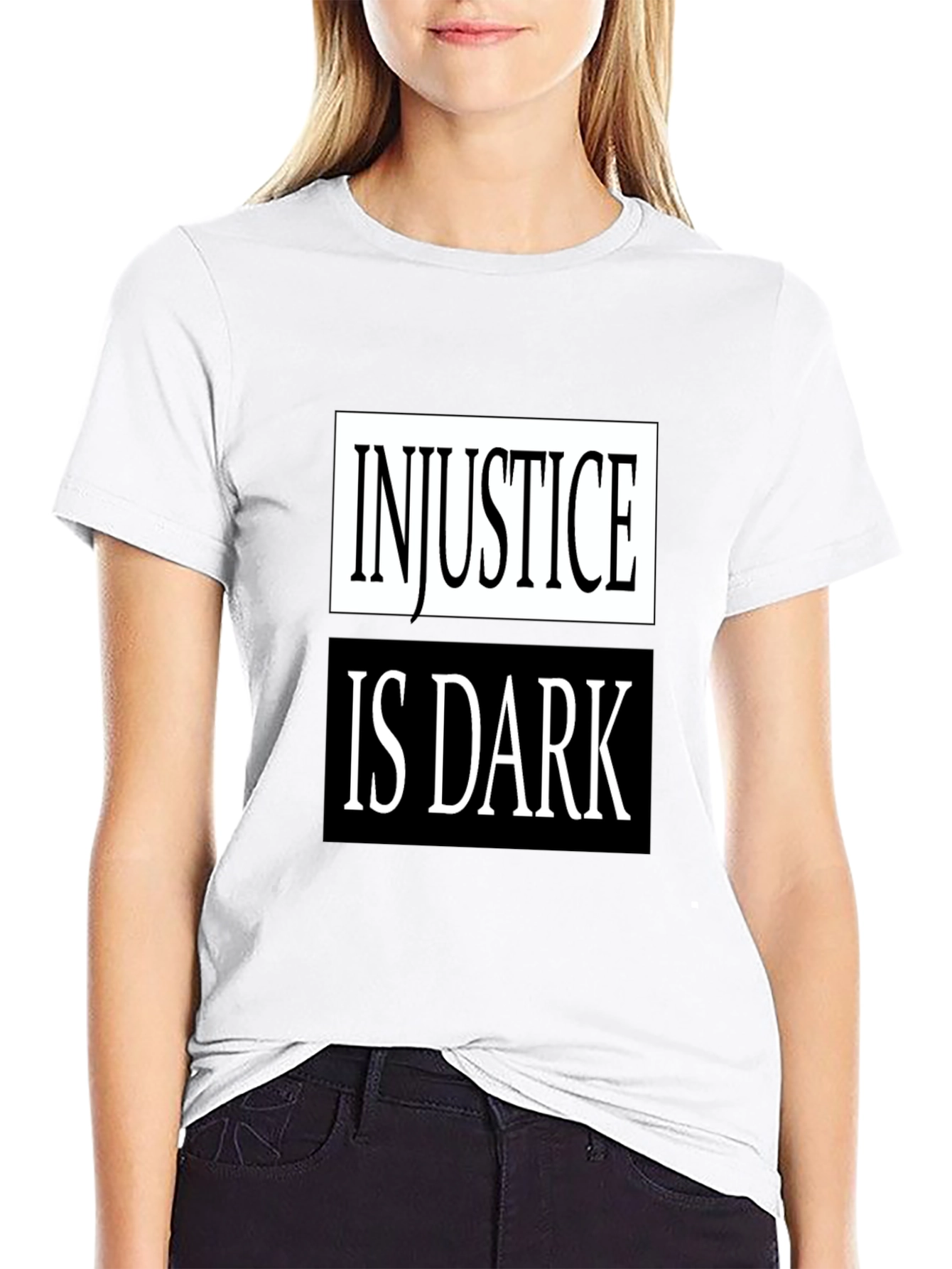 Injustice Is Dark Graphic T-Shirt