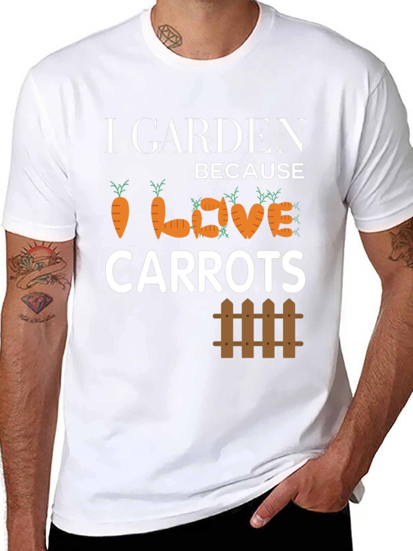 I Garden Because I Love Carrots T-Shirt
