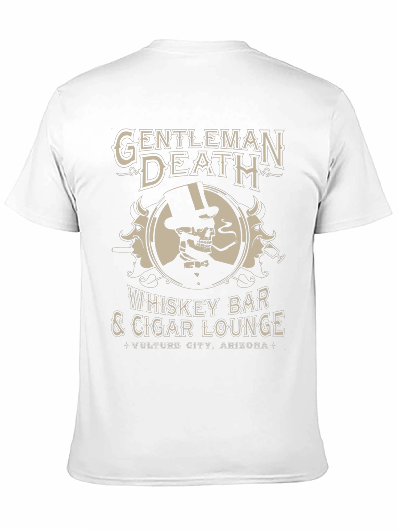 Gentleman Death Whiskey Bar T-Shirt