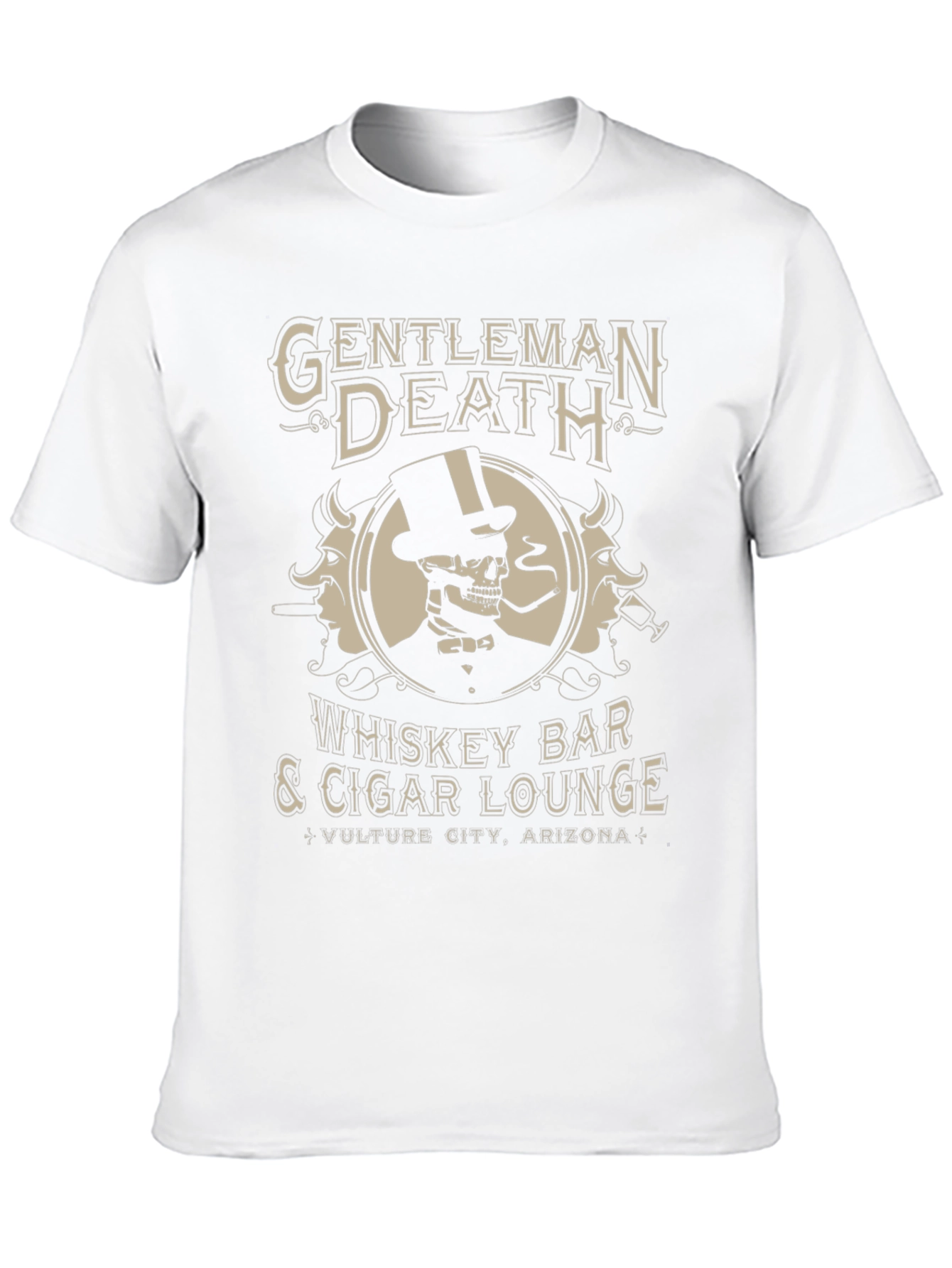 Gentleman Death Whiskey Bar T-Shirt