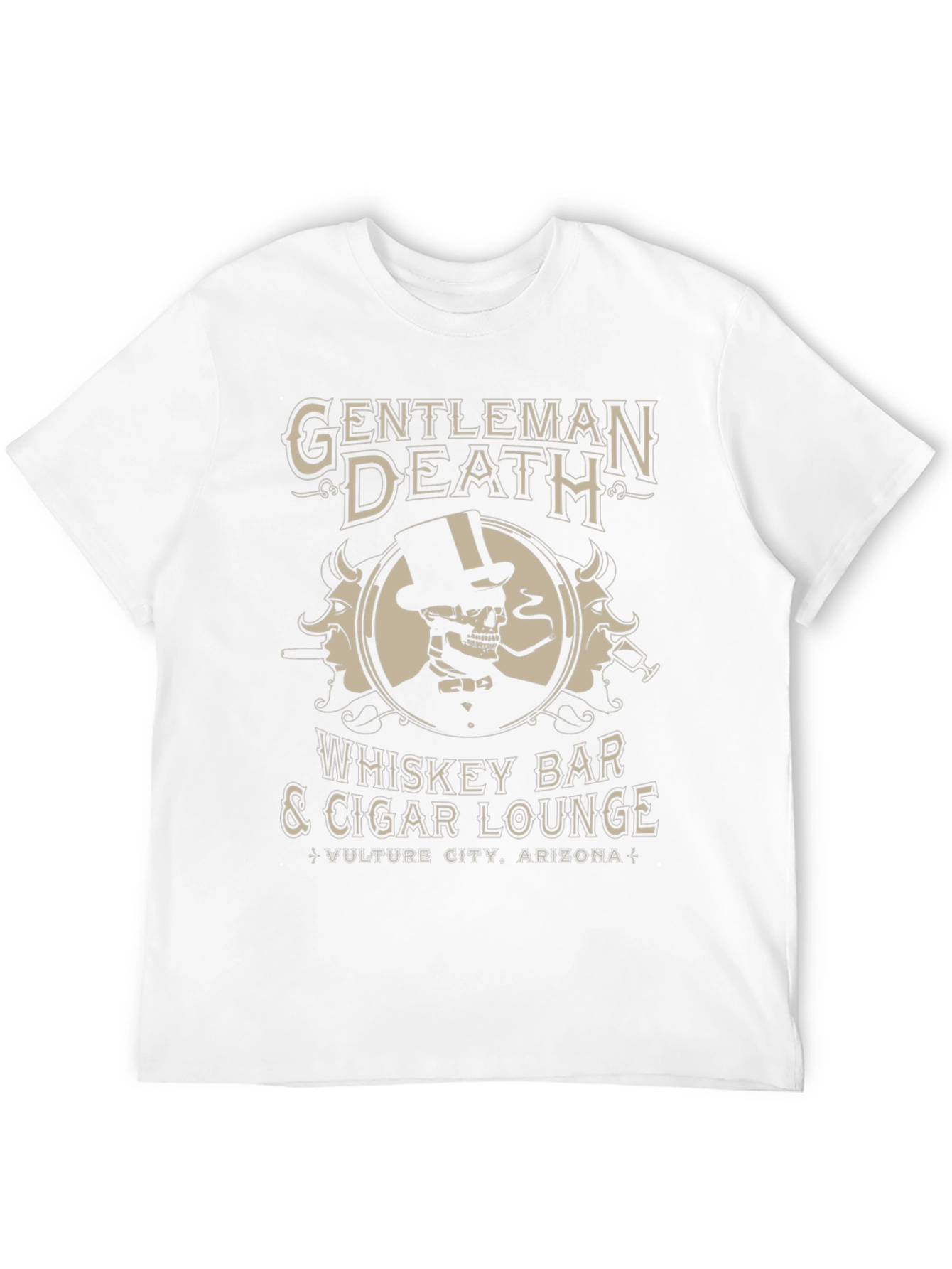 Gentleman Death Whiskey Bar T-Shirt