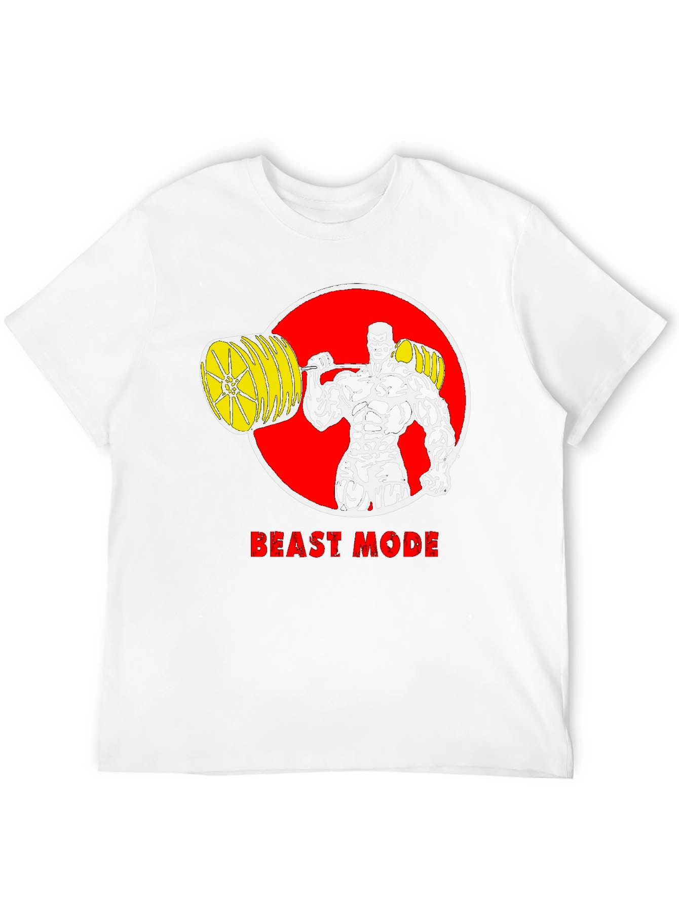Beast Mode T-Shirt: Bodybuilder Design