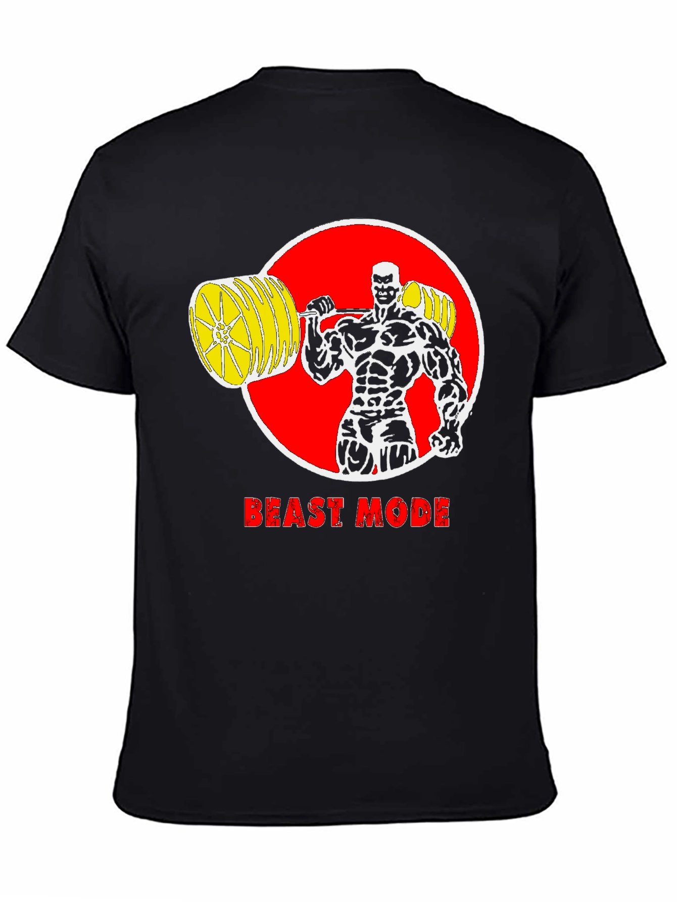 Beast Mode T-Shirt: Bodybuilder Design