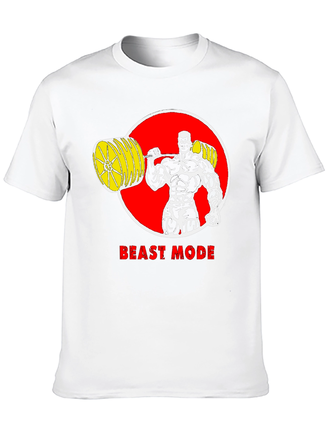 Beast Mode T-Shirt: Bodybuilder Design