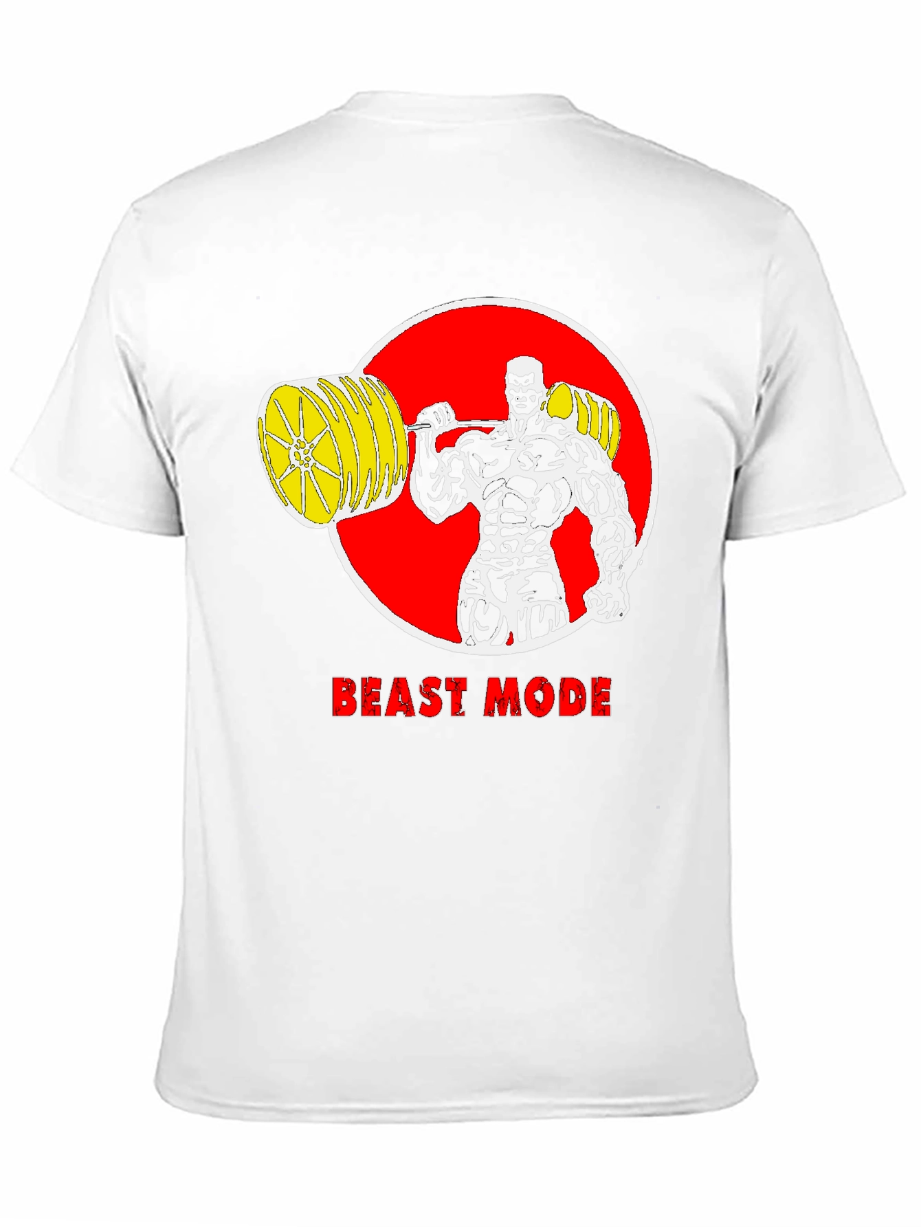 Beast Mode T-Shirt: Bodybuilder Design