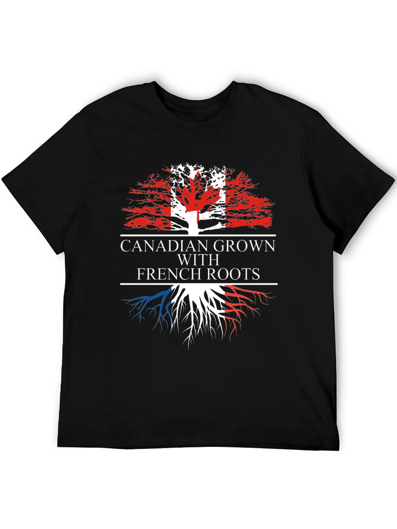 Canadian Grown French Roots Graphic Tee