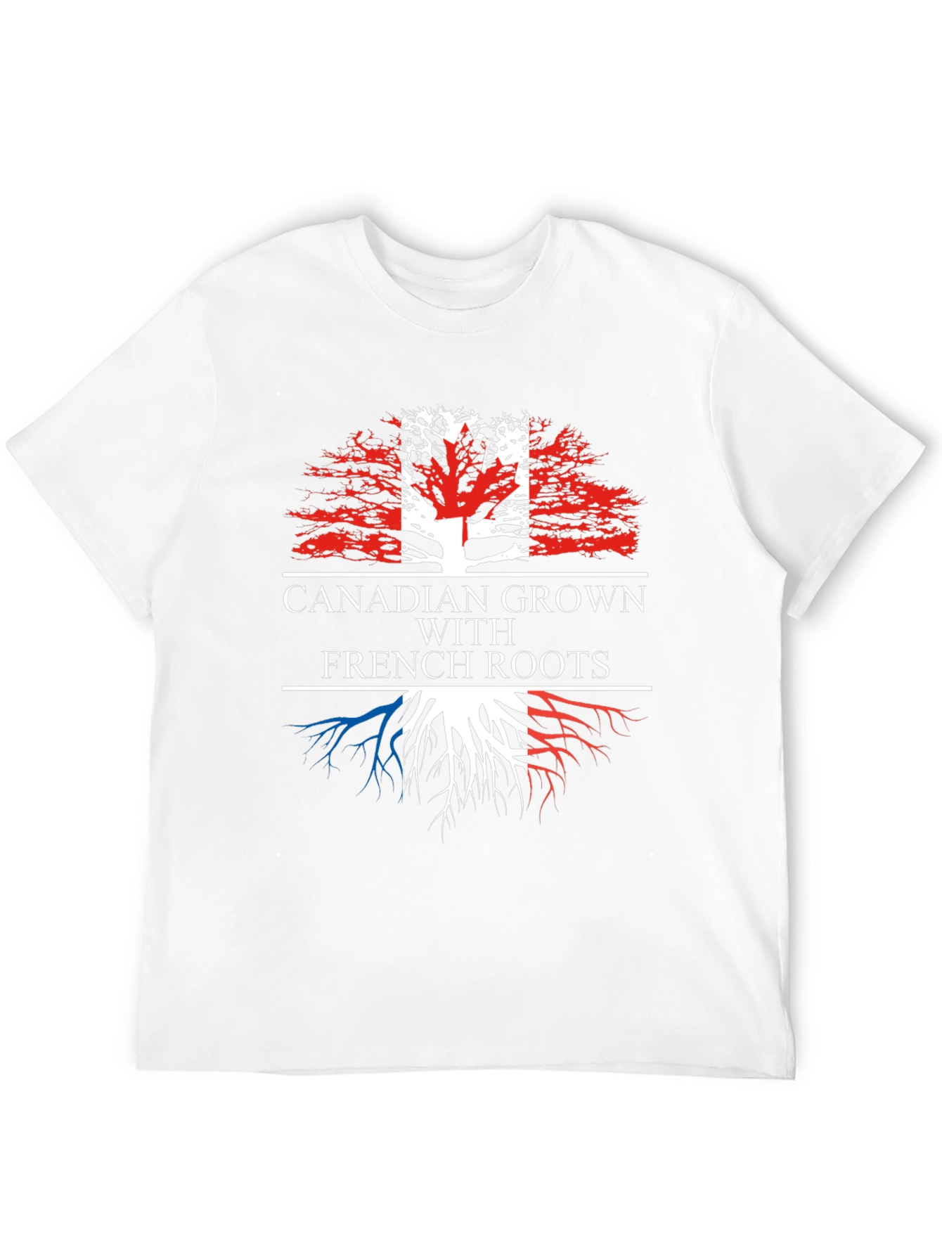 Canadian Grown French Roots Graphic Tee